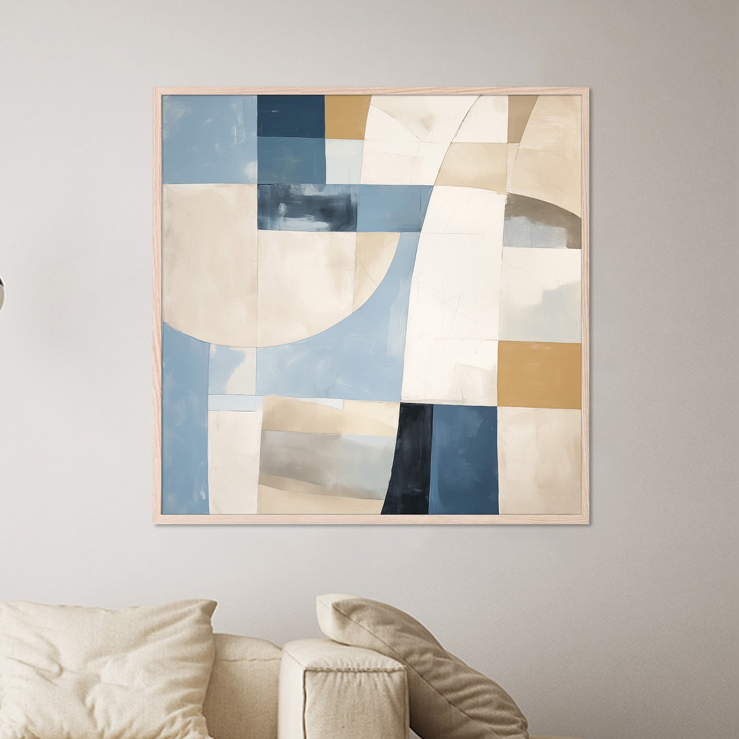 wall-art-print-canvas-poster-framed-Blue Blocks-7