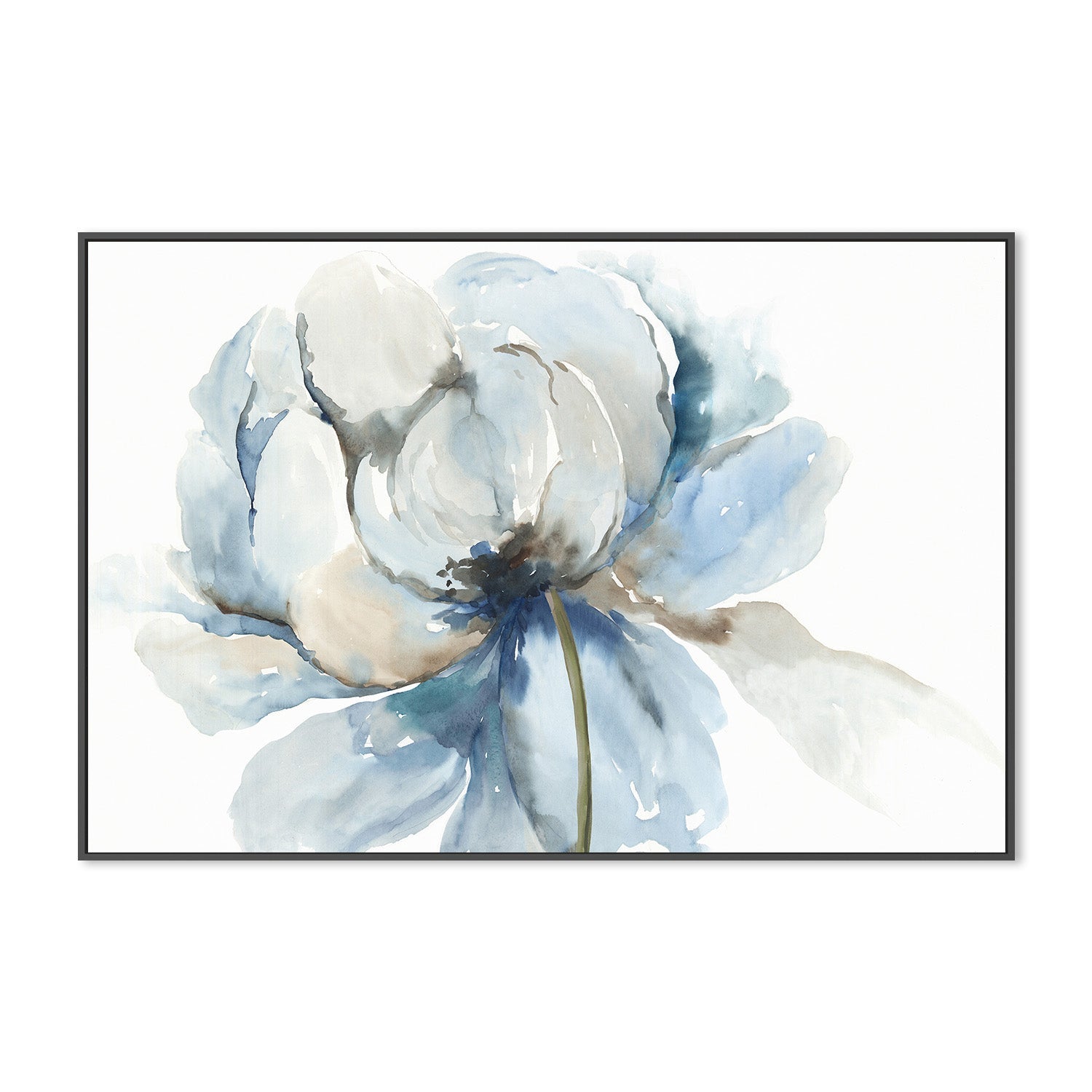 wall-art-print-canvas-poster-framed-Blue Blub Flower , By Asia Jensen-3