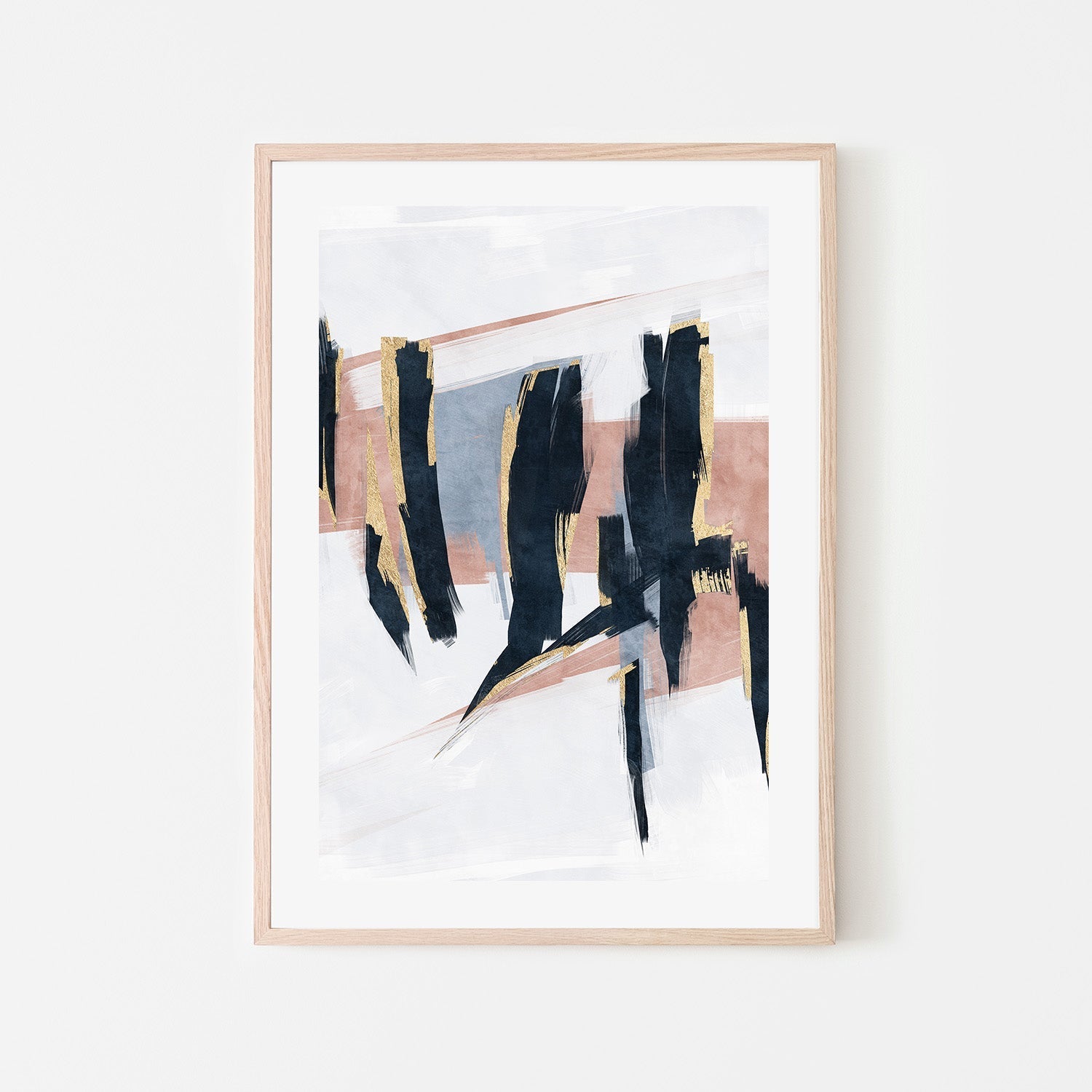 wall-art-print-canvas-poster-framed-Blue Blush, Style A , By Oliver Tabby-6