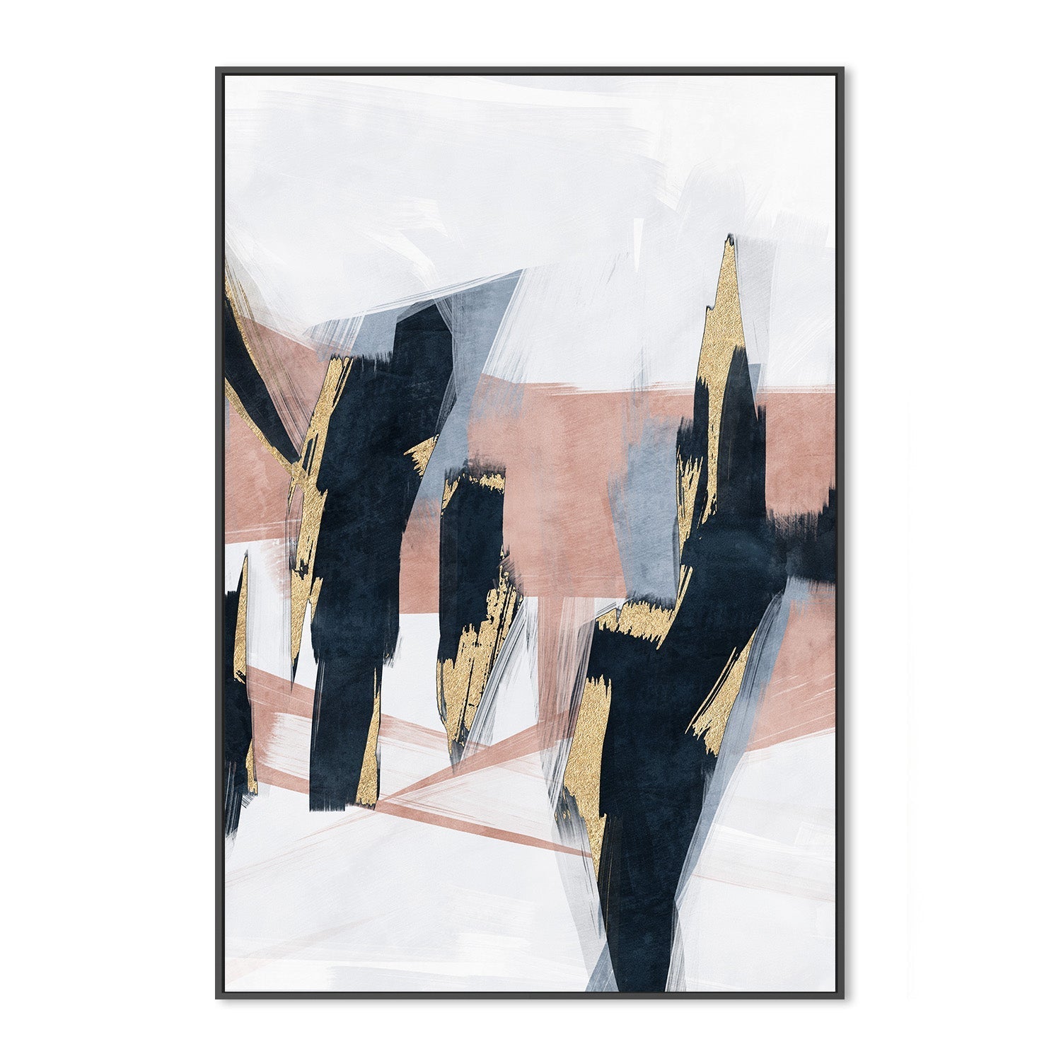 wall-art-print-canvas-poster-framed-Blue Blush, Style B , By Oliver Tabby-3