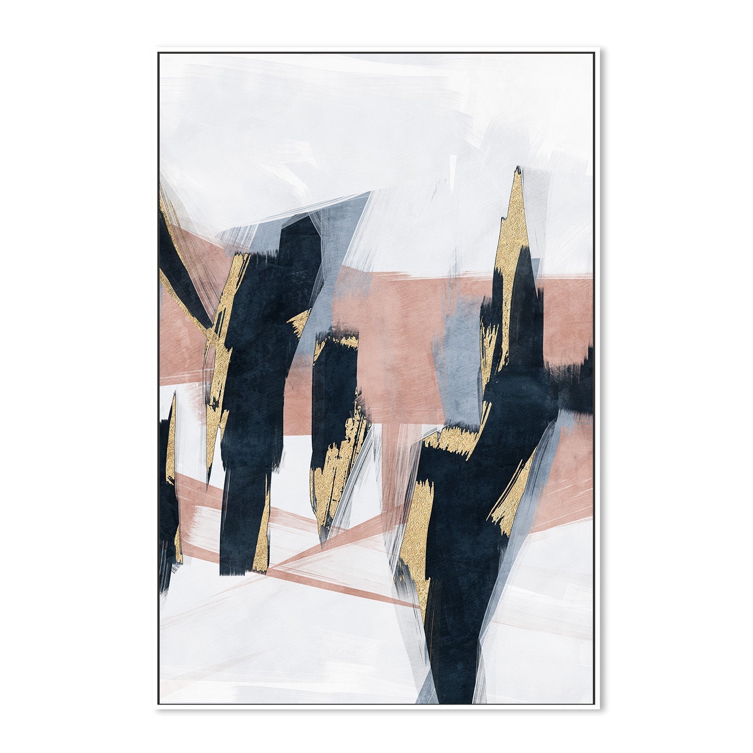 wall-art-print-canvas-poster-framed-Blue Blush, Style B , By Oliver Tabby-5