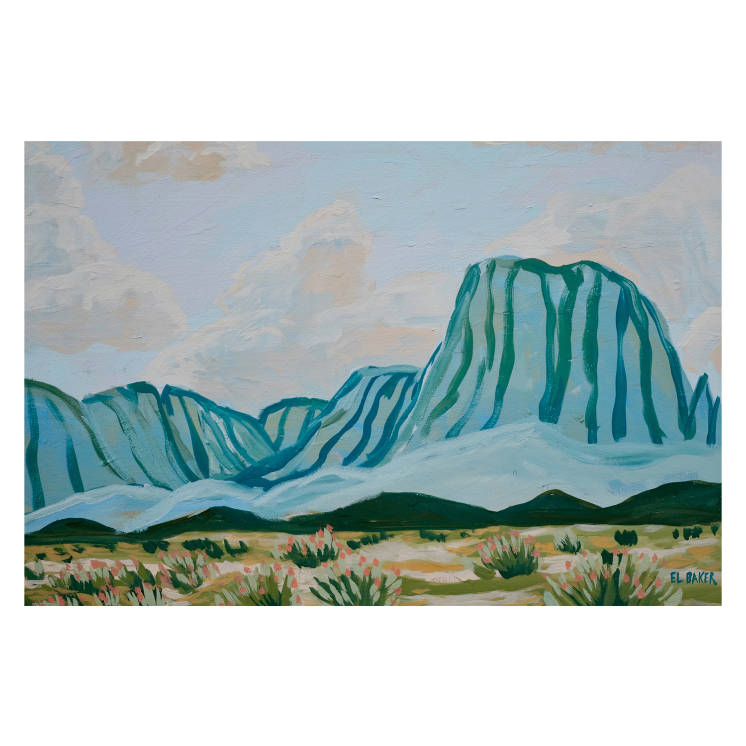 wall-art-print-canvas-poster-framed-Blue Canon , By Eleanor Baker-1