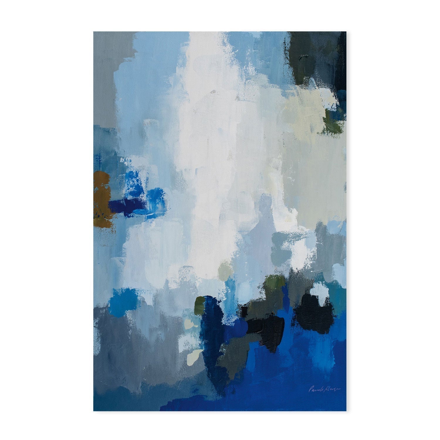 wall-art-print-canvas-poster-framed-Blue Cascade-by-Pamela Munger-Gioia Wall Art
