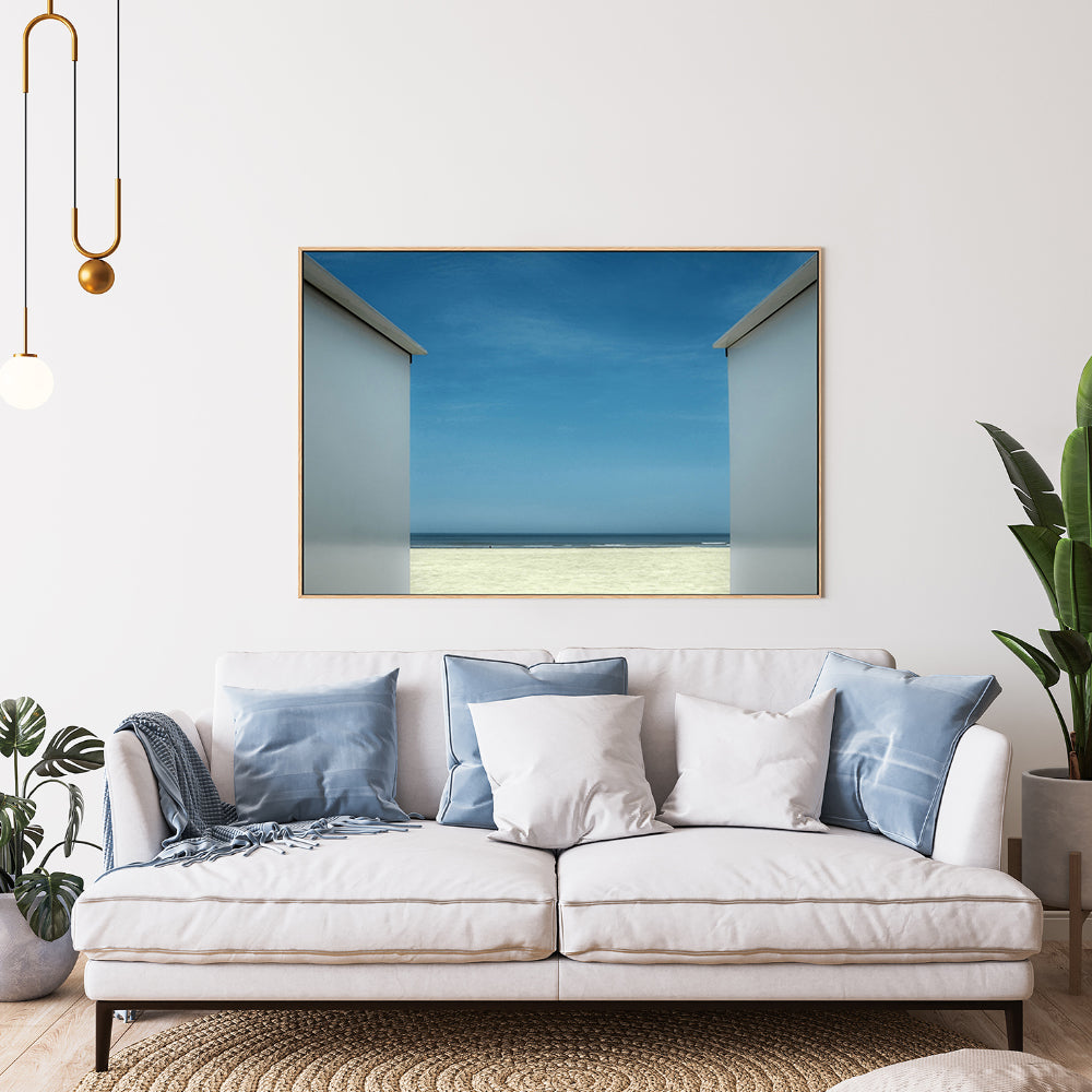 wall-art-print-canvas-poster-framed-Blue Coastal Sky , By Gilbert Claes-GIOIA-WALL-ART