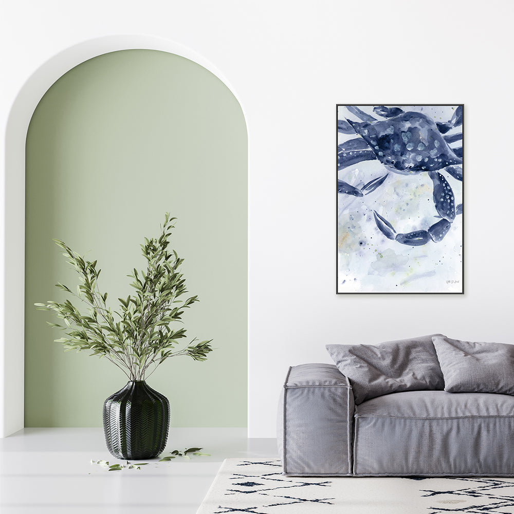 wall-art-print-canvas-poster-framed-Blue Crab , By Yvette St. Amant-7