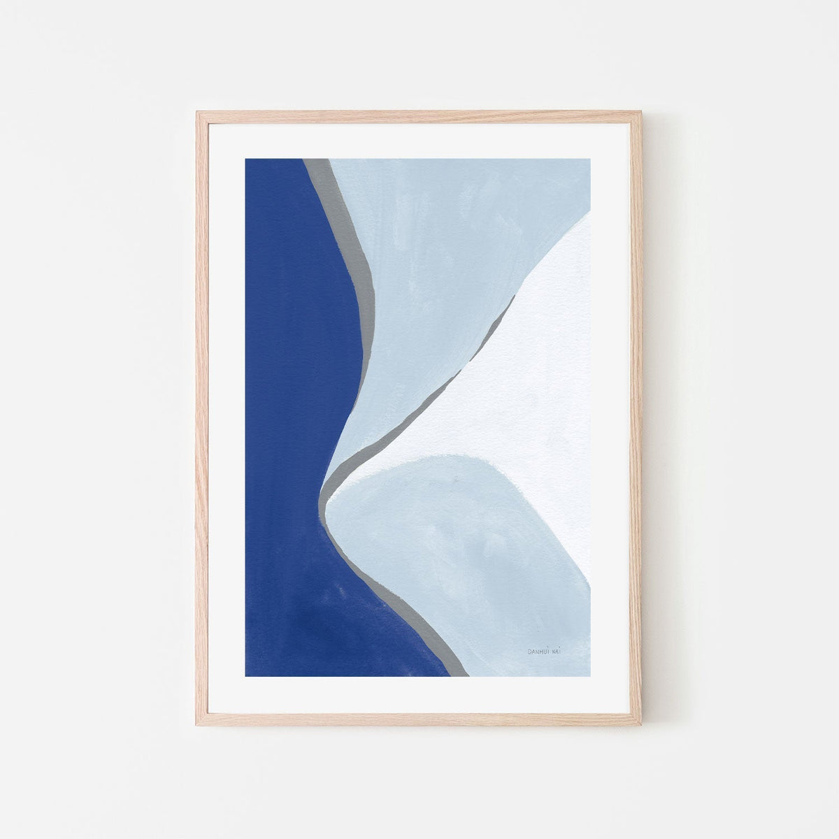 wall-art-print-canvas-poster-framed-Blue Electric, Style A , By Danhui Nai-GIOIA-WALL-ART