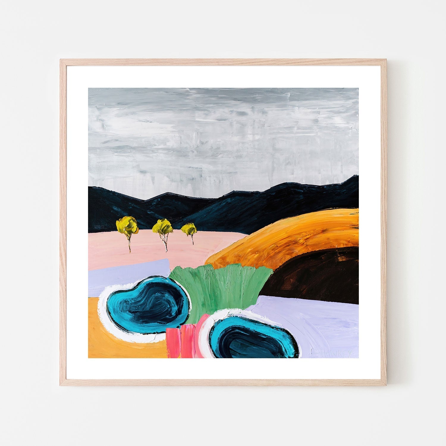 wall-art-print-canvas-poster-framed-Blue Eyes , By Angela Hawkey-6