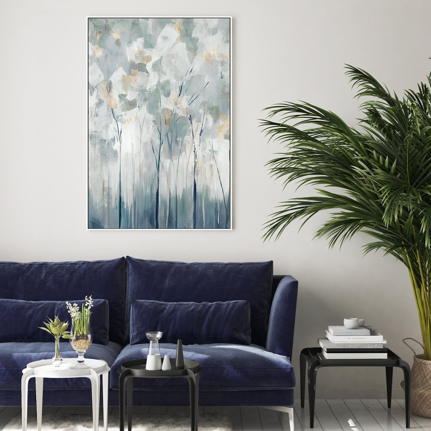 wall-art-print-canvas-poster-framed-Blue Forest Adventure, Style A , By Ian C-7