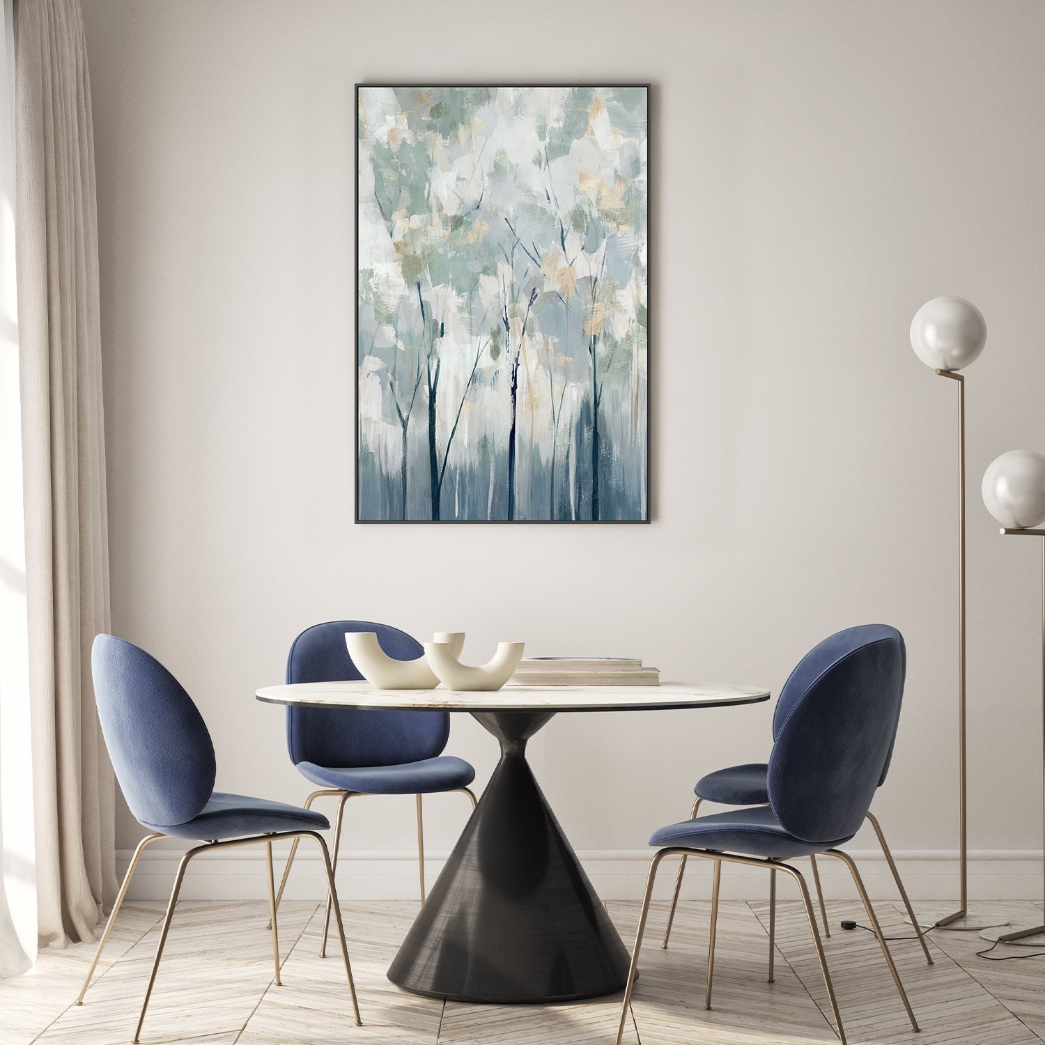 wall-art-print-canvas-poster-framed-Blue Forest Adventure, Style B , By Ian C-7