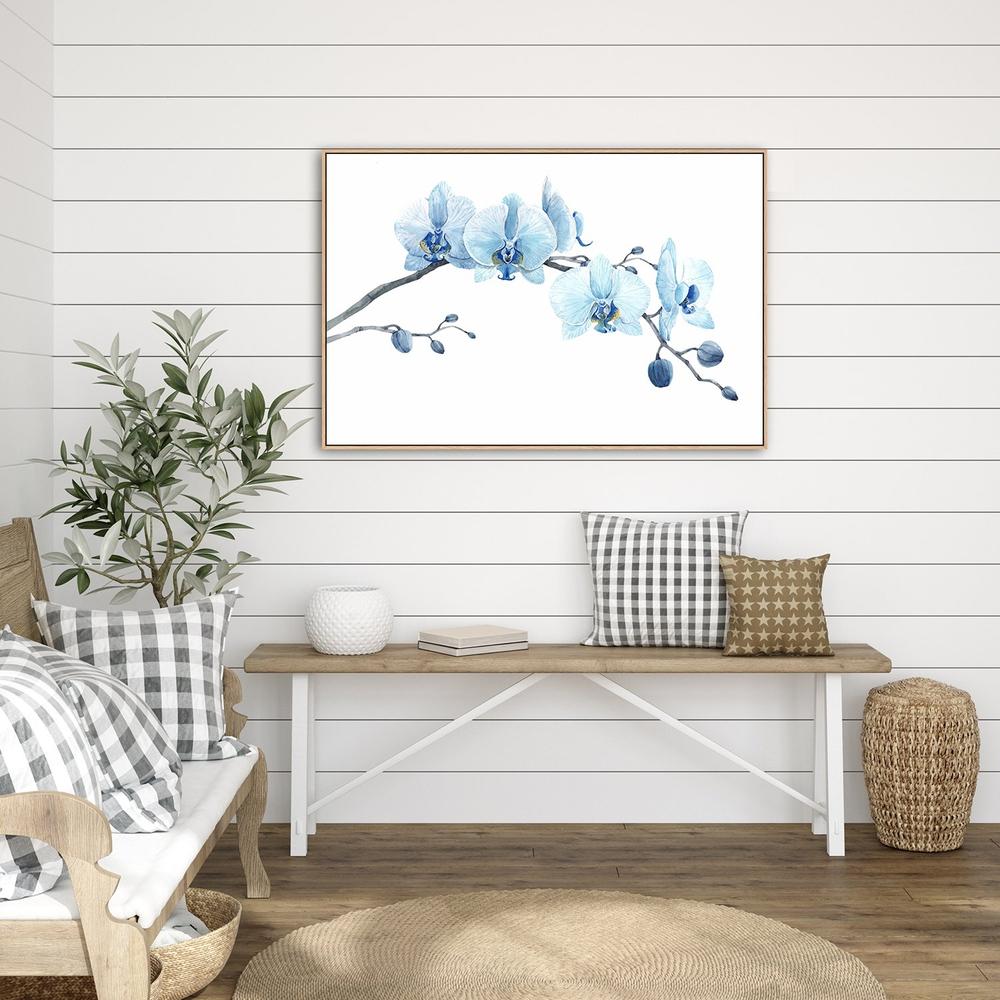 wall-art-print-canvas-poster-framed-Blue Freesia-by-Gioia Wall Art-Gioia Wall Art