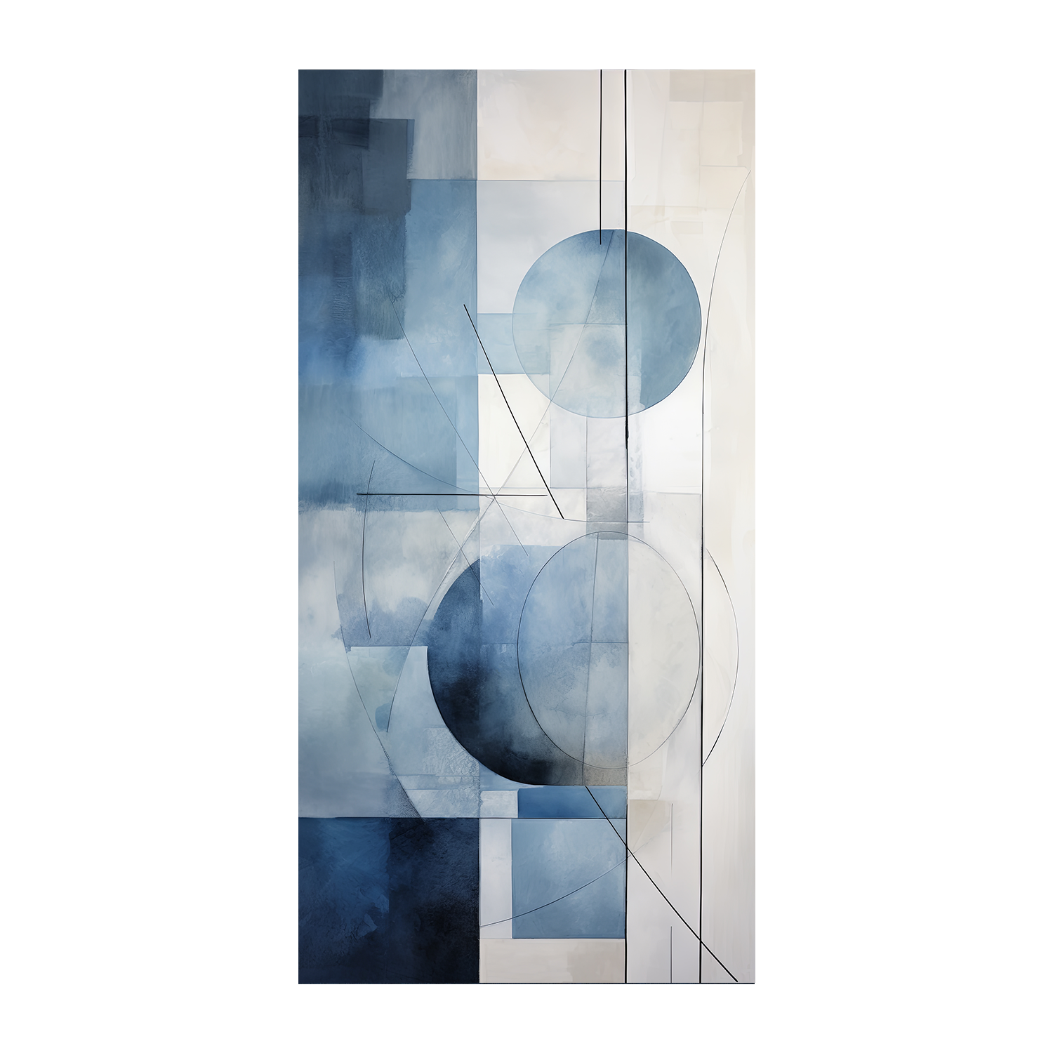 wall-art-print-canvas-poster-framed-Blue Globe , By Raymond Powers-1