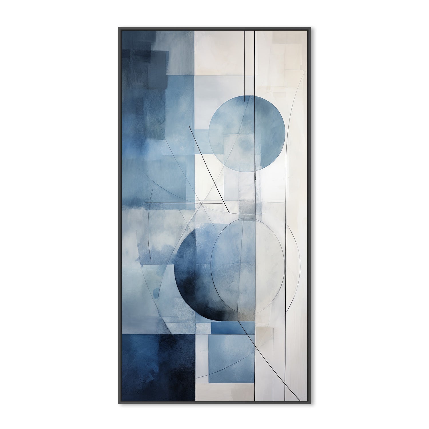 wall-art-print-canvas-poster-framed-Blue Globe , By Raymond Powers-3