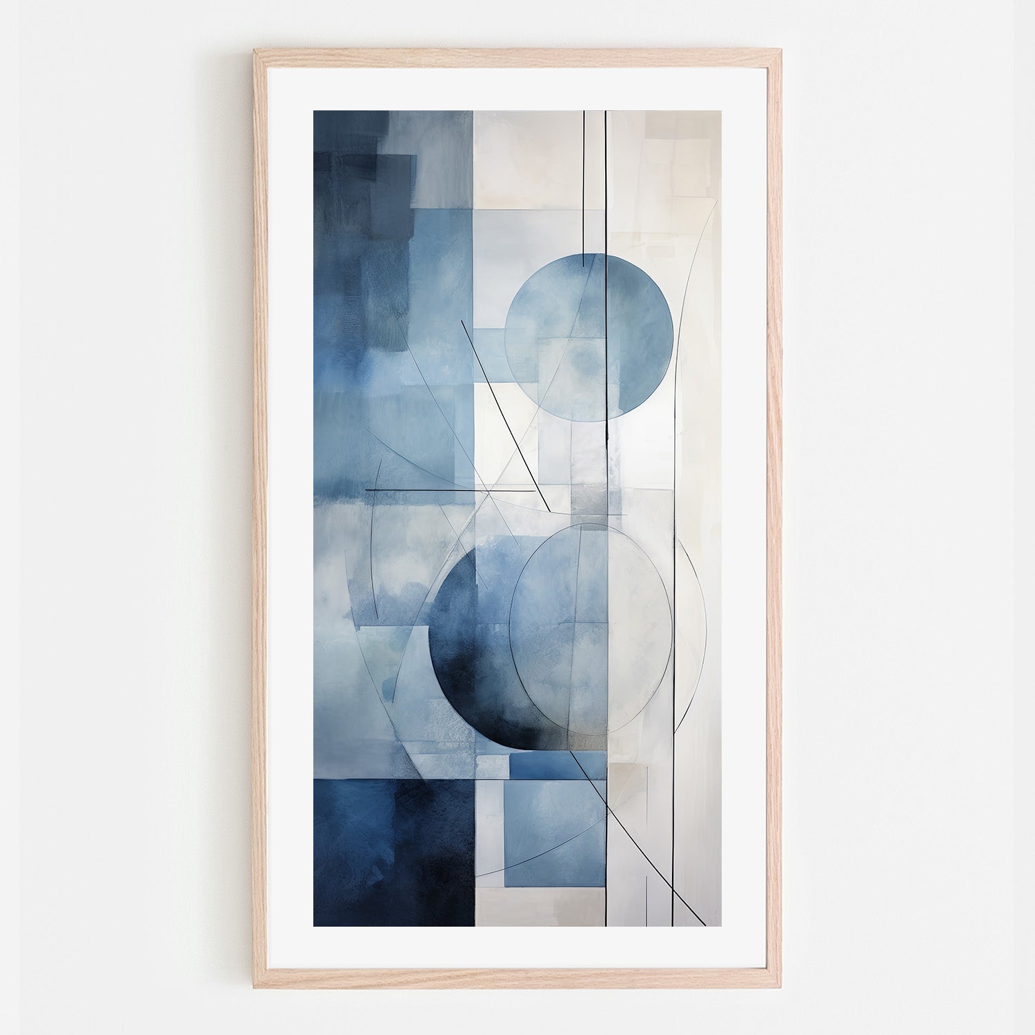 wall-art-print-canvas-poster-framed-Blue Globe , By Raymond Powers-6