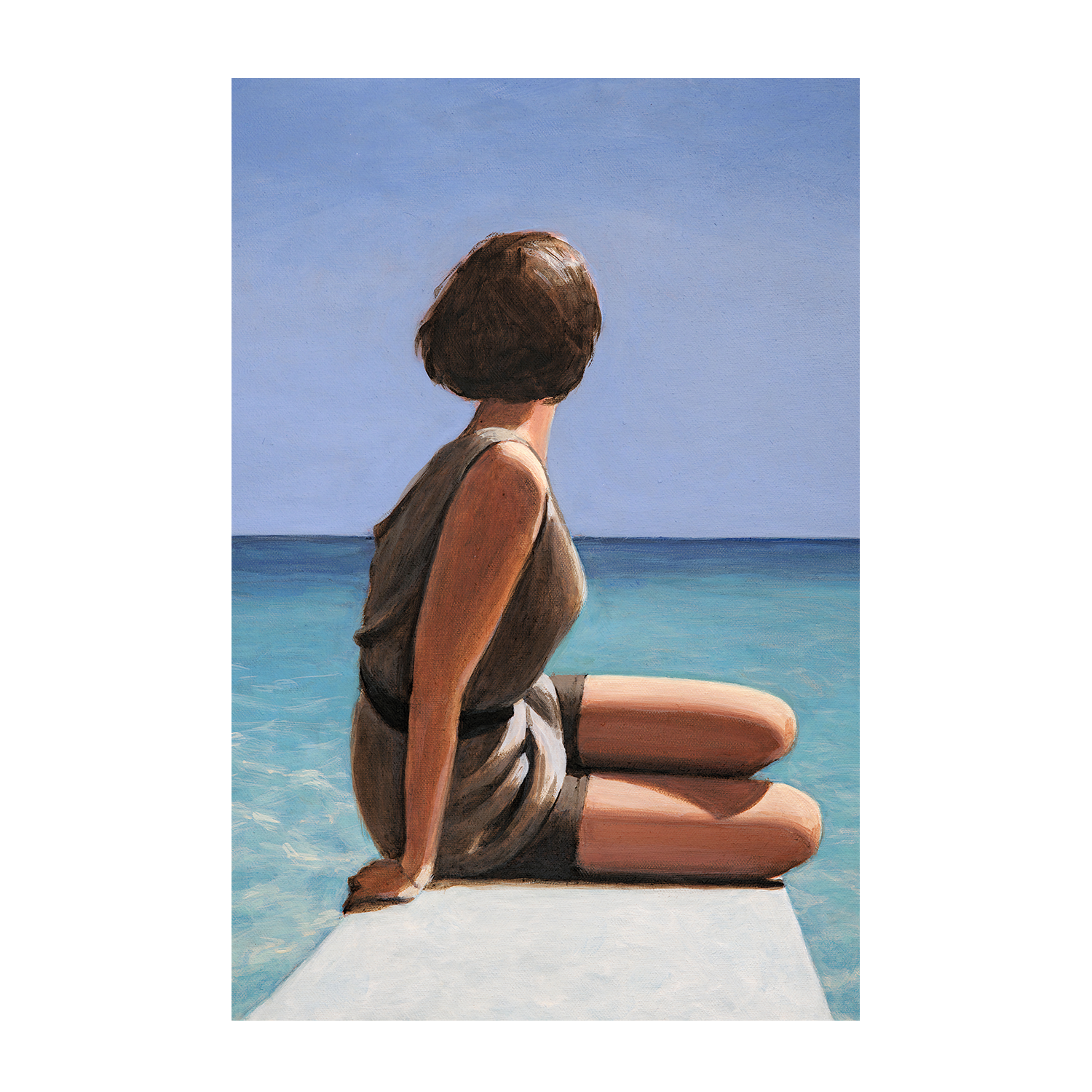 wall-art-print-canvas-poster-framed-Blue-Grey High Diver , By Sarah Morrissette-1