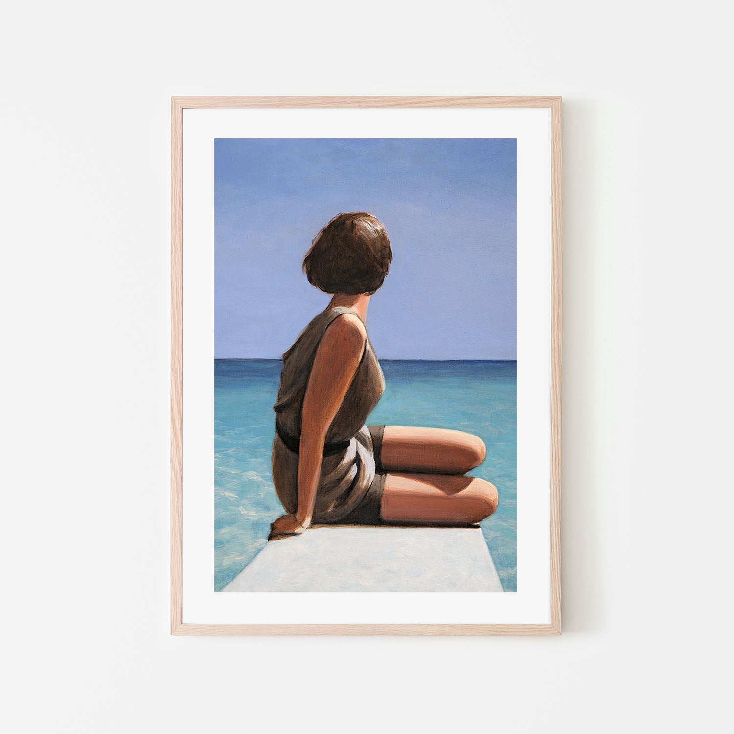 wall-art-print-canvas-poster-framed-Blue-Grey High Diver , By Sarah Morrissette-6