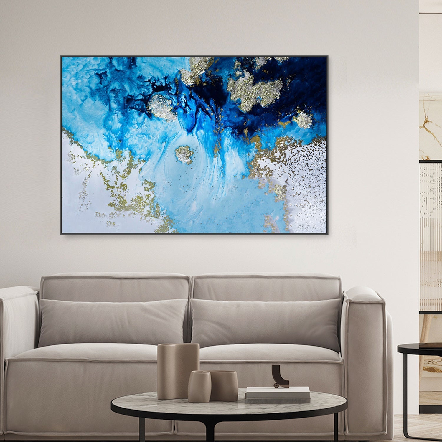 wall-art-print-canvas-poster-framed-Blue Haven , By Petra Meikle-2