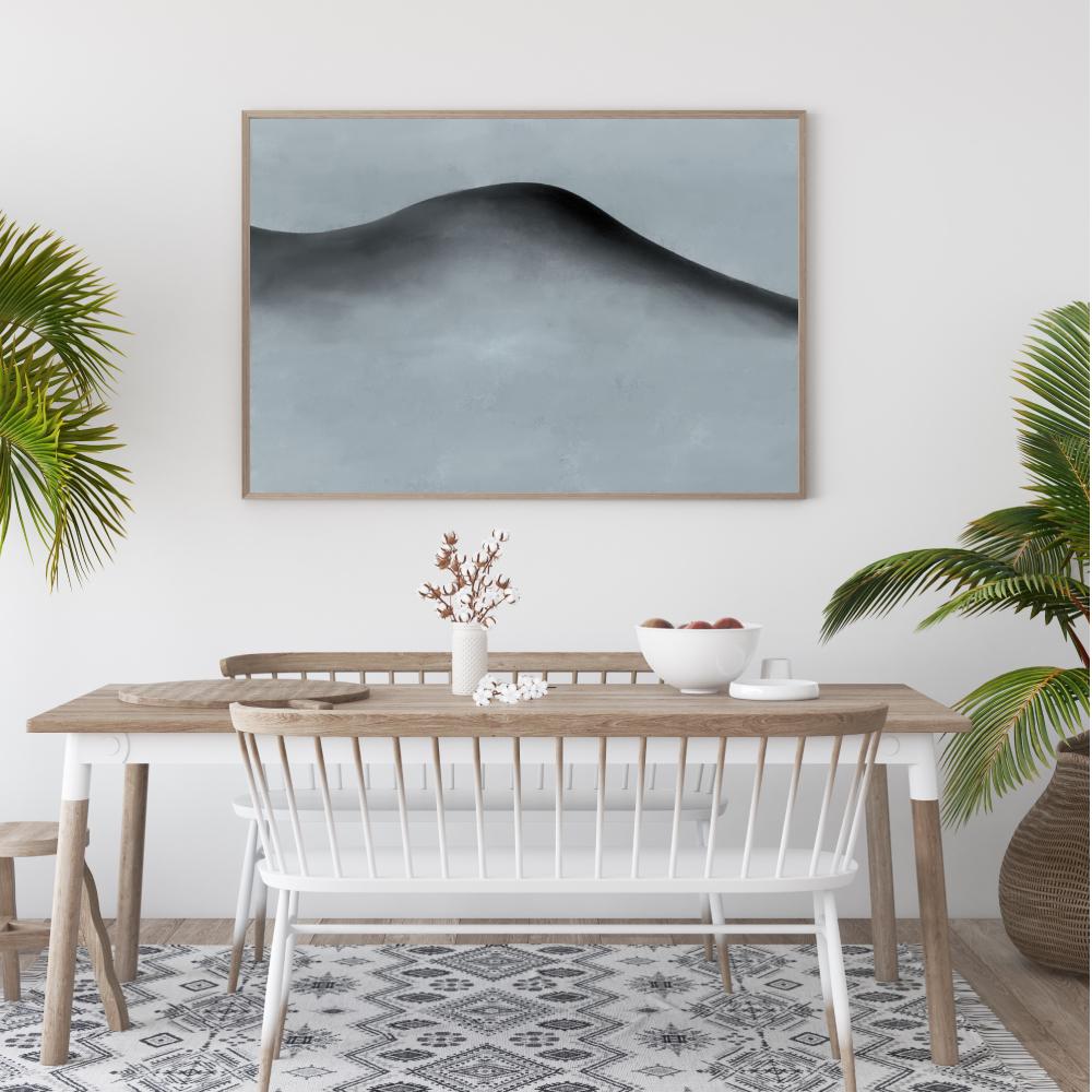 wall-art-print-canvas-poster-framed-Blue Hills, Style B-by-Roberto Moro Art-Gioia Wall Art