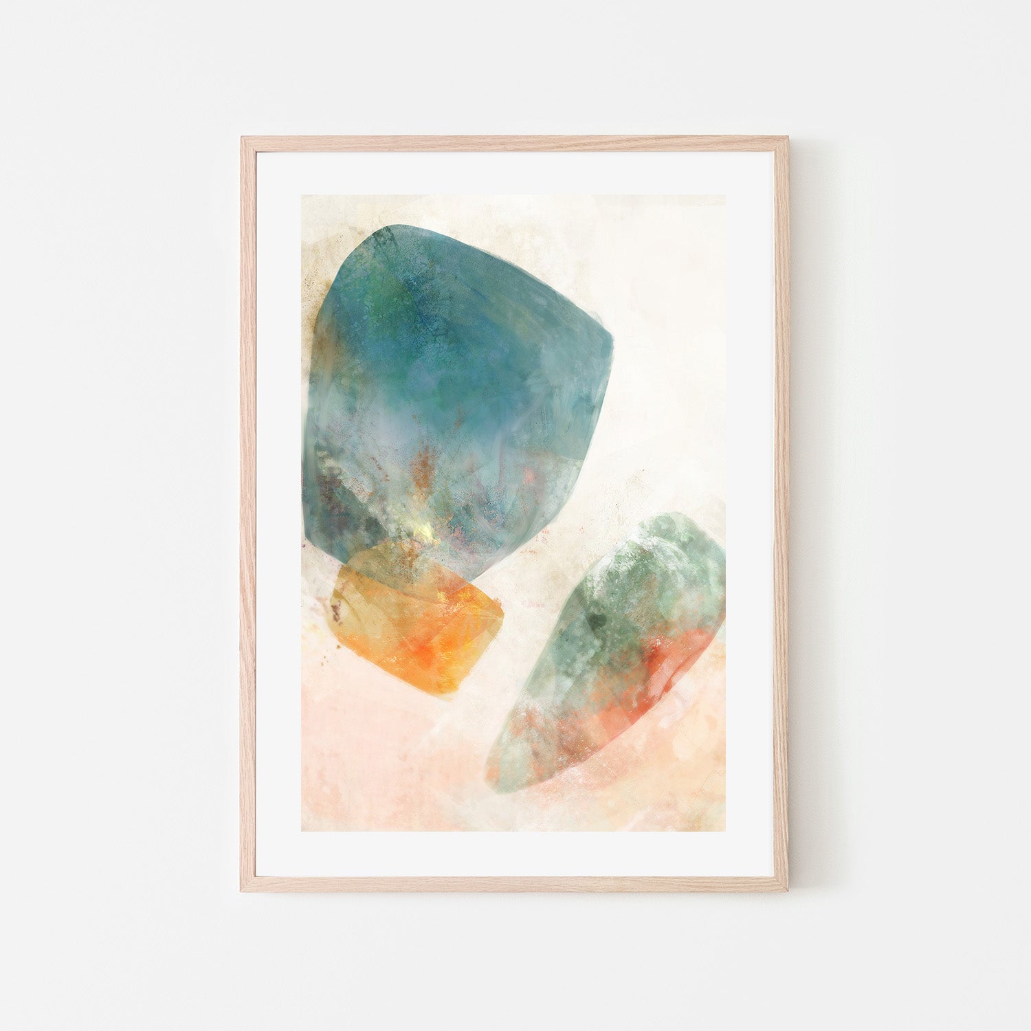 wall-art-print-canvas-poster-framed-Blue Ink Rose, Style A , By Ken Roko-6