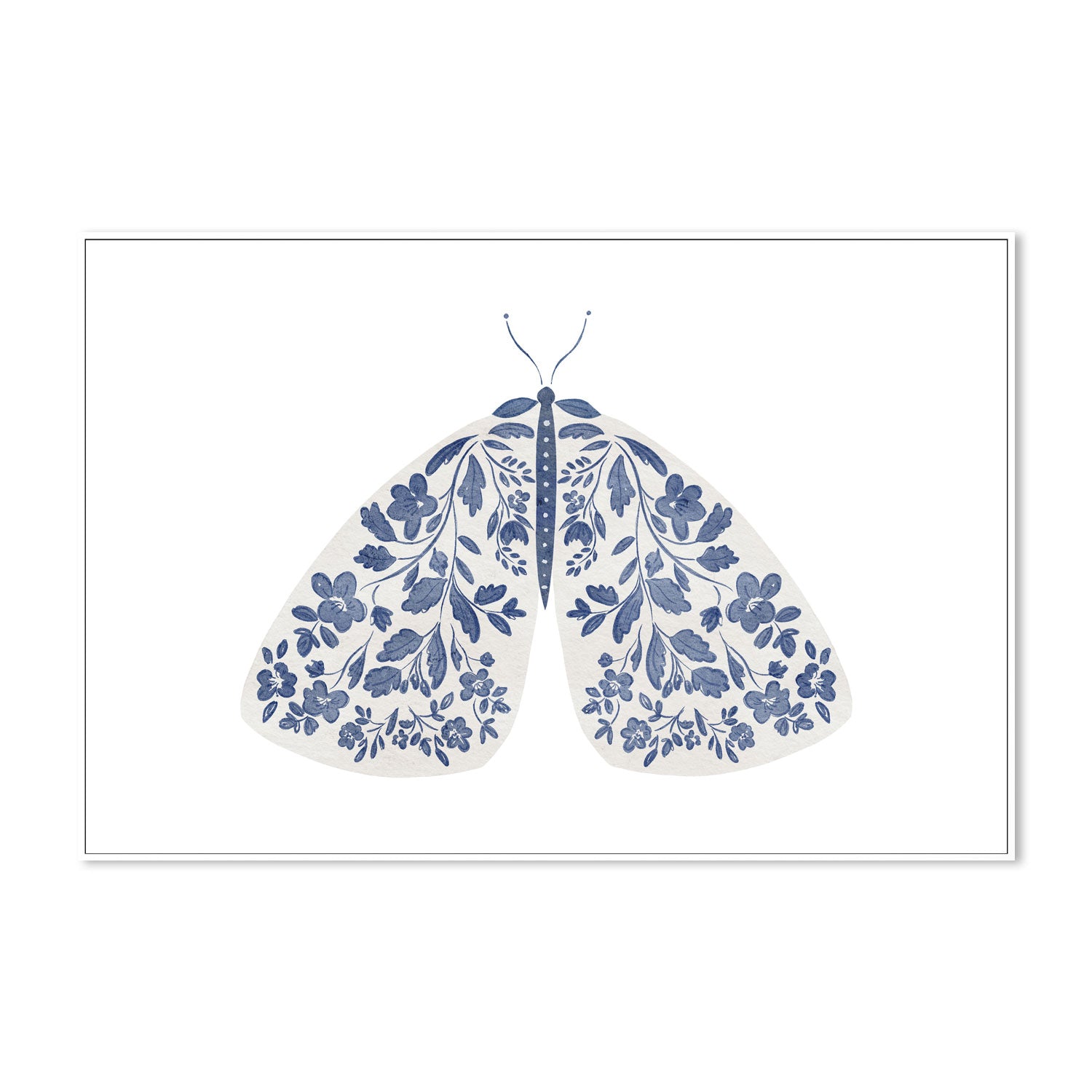 wall-art-print-canvas-poster-framed-Blue Moth , By Leah Straatsma-5