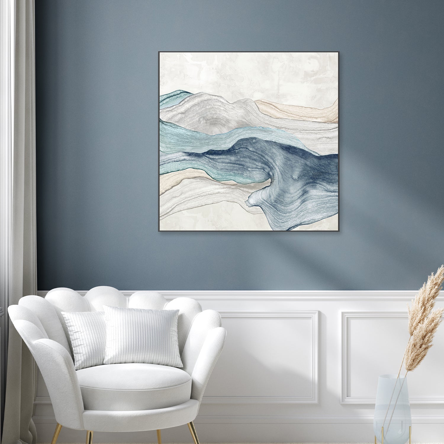 wall-art-print-canvas-poster-framed-Blue Mountain Flow-7