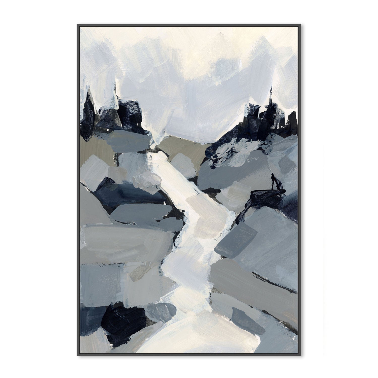 wall-art-print-canvas-poster-framed-Blue Mountains, Style C-by-Emily Wood-Gioia Wall Art