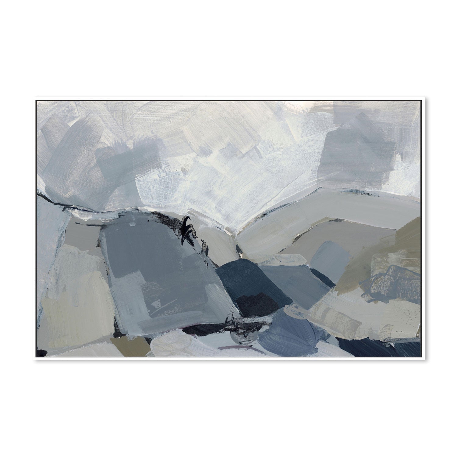 wall-art-print-canvas-poster-framed-Blue Mountains, Style F-by-Emily Wood-Gioia Wall Art
