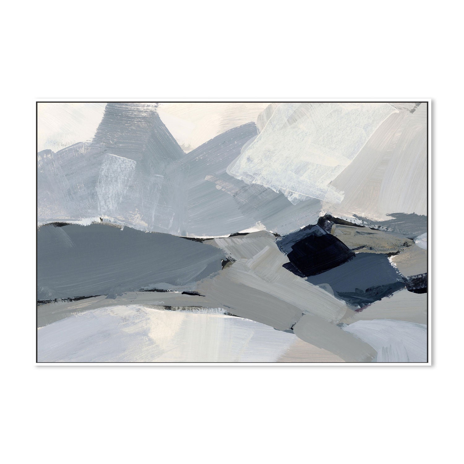 wall-art-print-canvas-poster-framed-Blue Mountains, Style G-by-Emily Wood-Gioia Wall Art