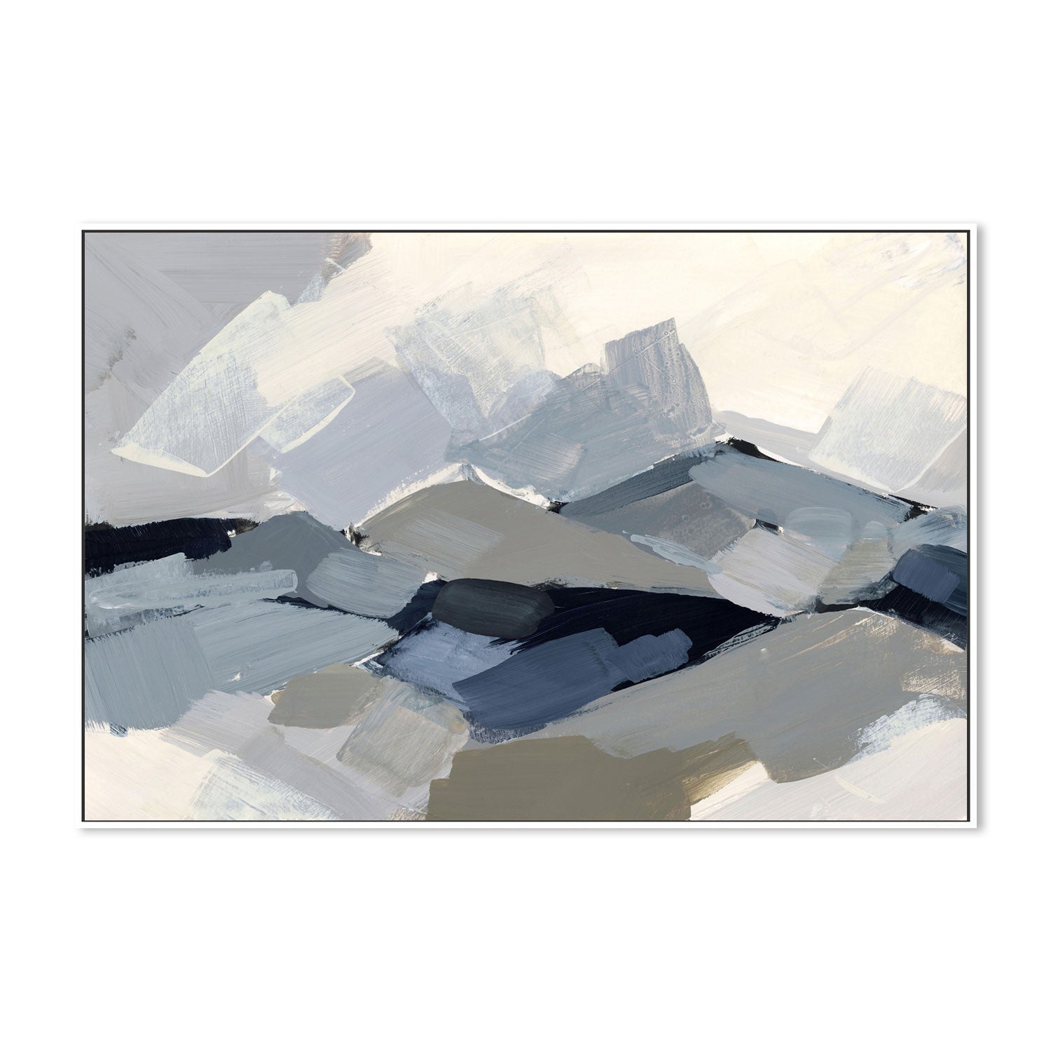 wall-art-print-canvas-poster-framed-Blue Mountains, Style H-by-Emily Wood-Gioia Wall Art