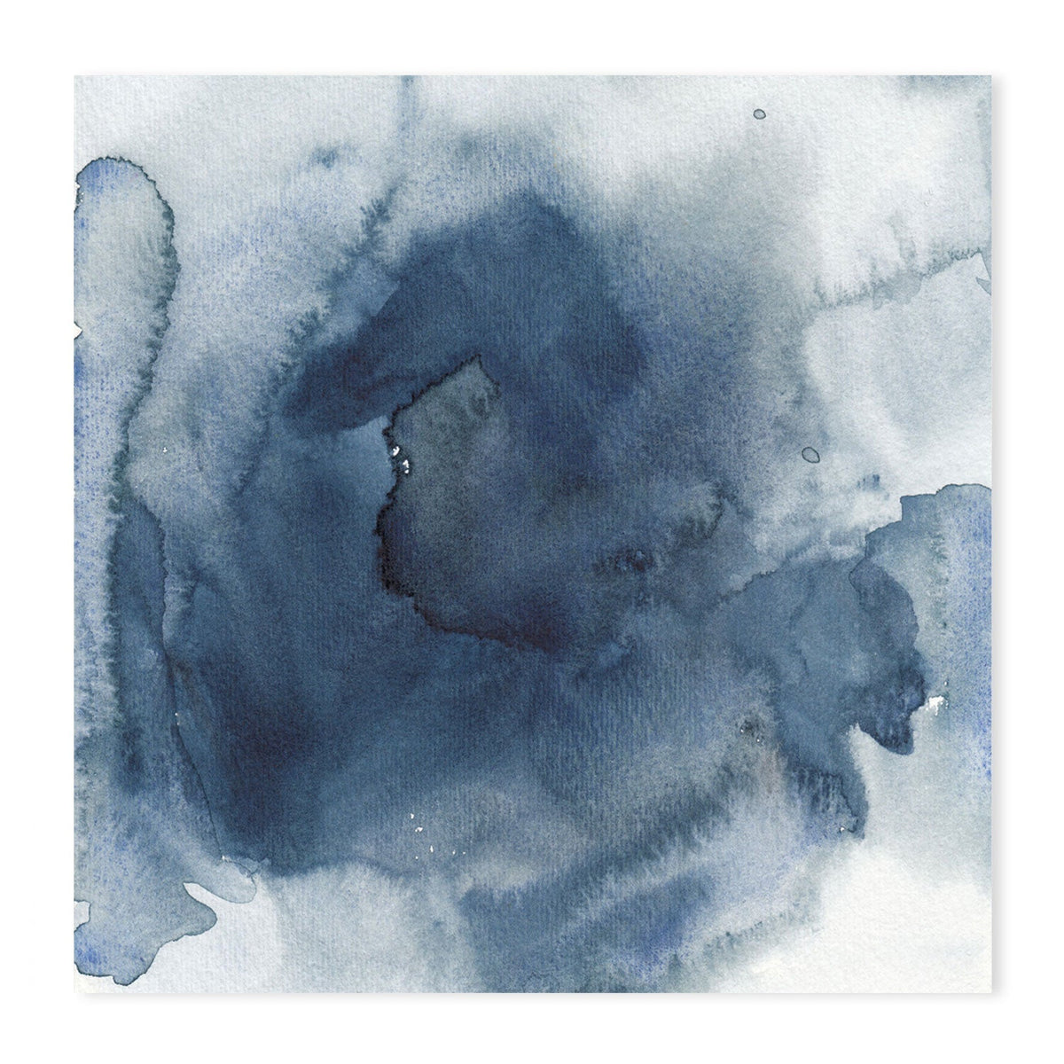 wall-art-print-canvas-poster-framed-Blue Nebula, Style A & B, Set Of 2-by-Emily Wood-Gioia Wall Art