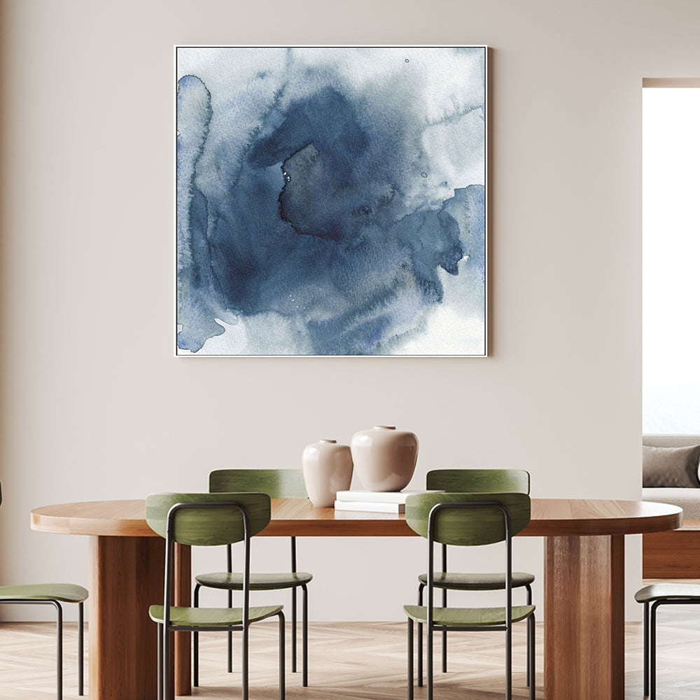 wall-art-print-canvas-poster-framed-Blue Nebula, Style A-by-Emily Wood-Gioia Wall Art