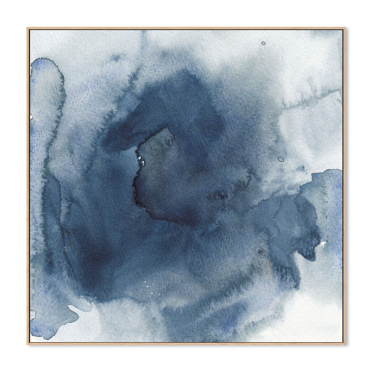 wall-art-print-canvas-poster-framed-Blue Nebula, Style A-by-Emily Wood-Gioia Wall Art
