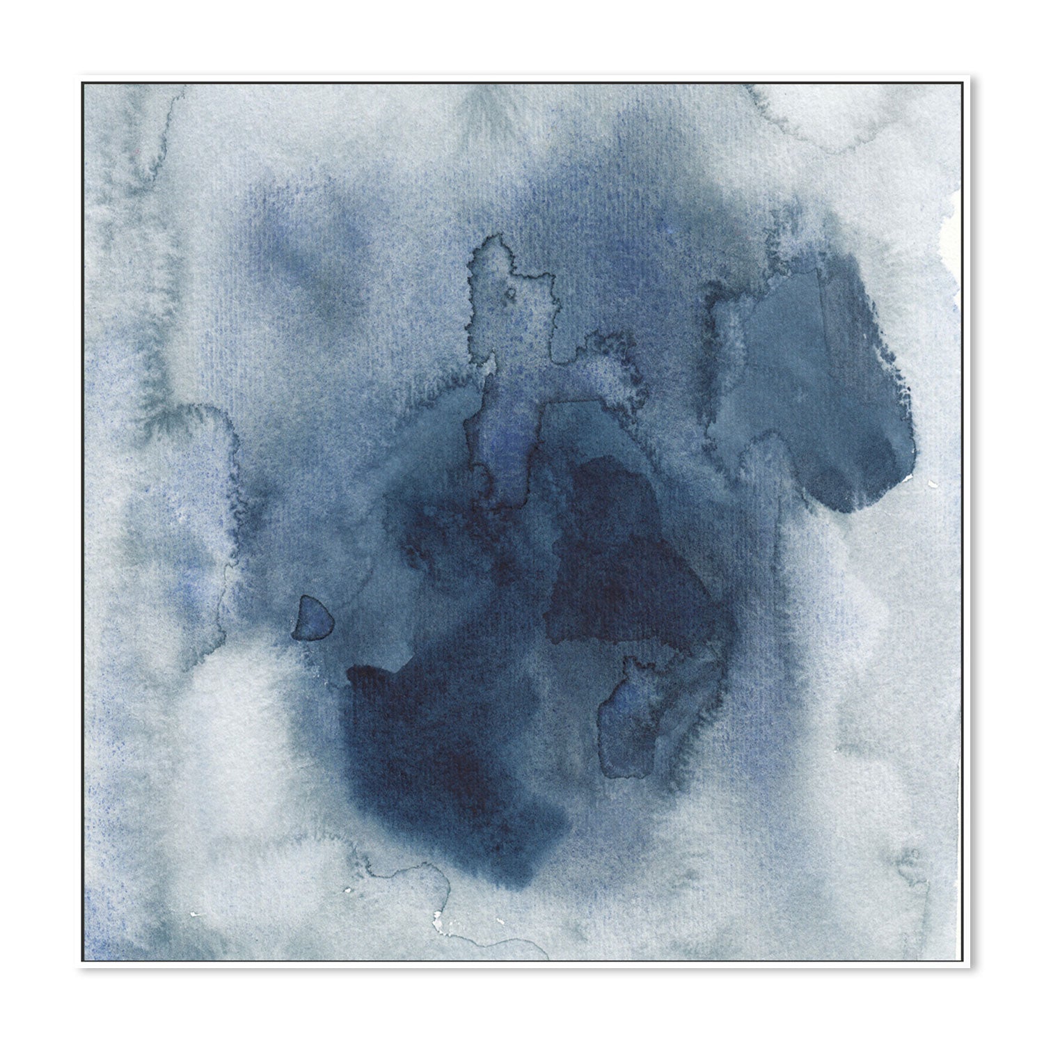 wall-art-print-canvas-poster-framed-Blue Nebula, Style B-by-Emily Wood-Gioia Wall Art