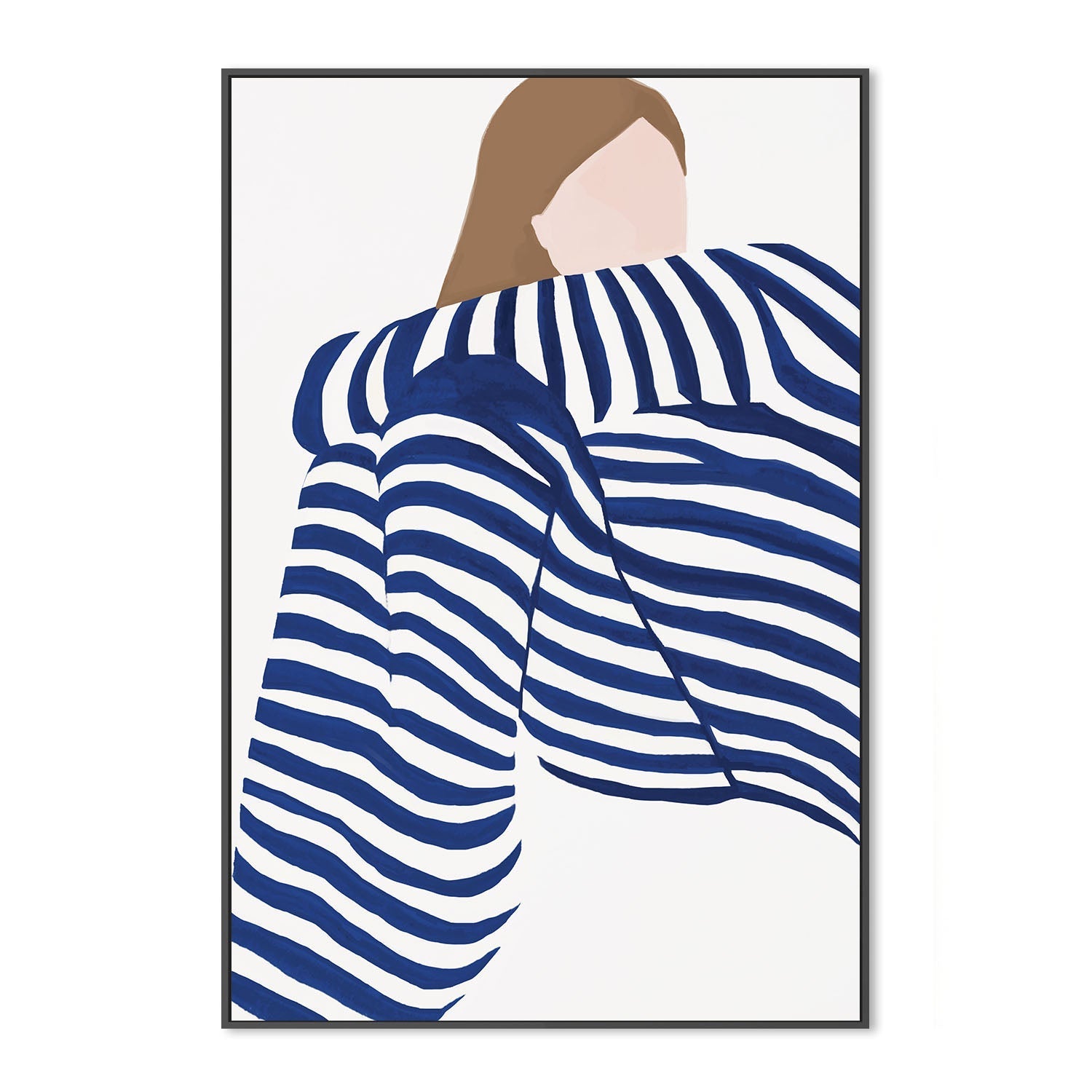 wall-art-print-canvas-poster-framed-Blue Pyjamas , By Stacey Williams-3
