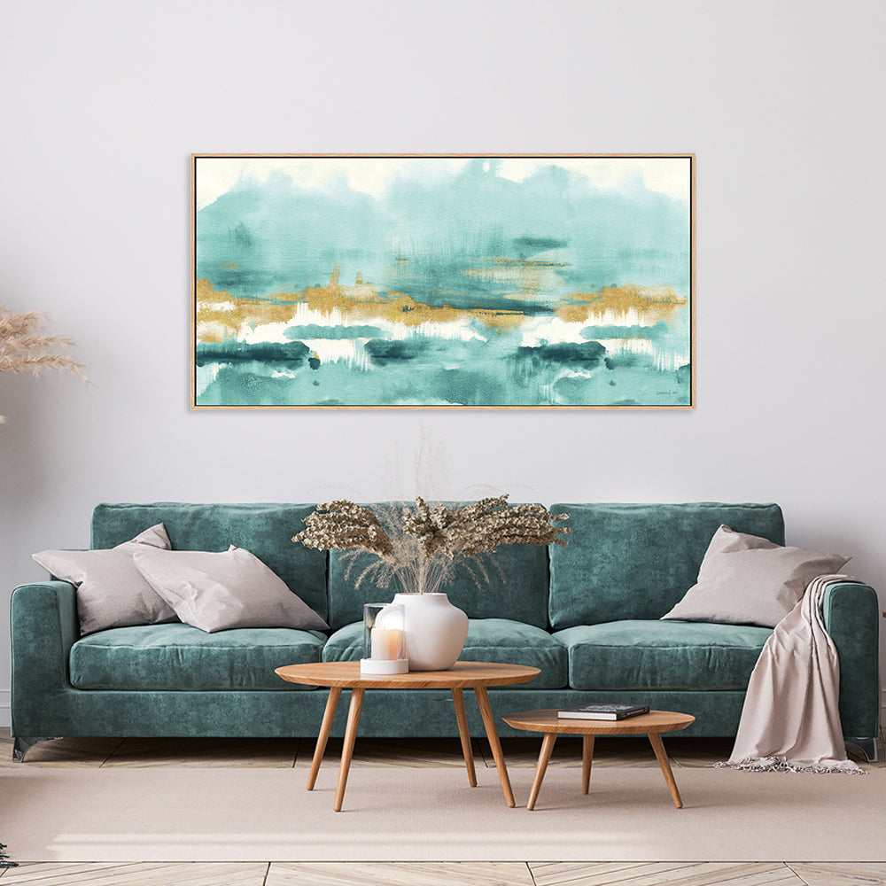 wall-art-print-canvas-poster-framed-Blue Saffron-by-Danhui Nai-Gioia Wall Art