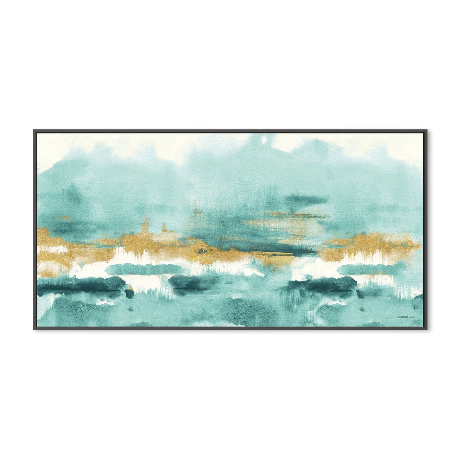 wall-art-print-canvas-poster-framed-Blue Saffron-by-Danhui Nai-Gioia Wall Art