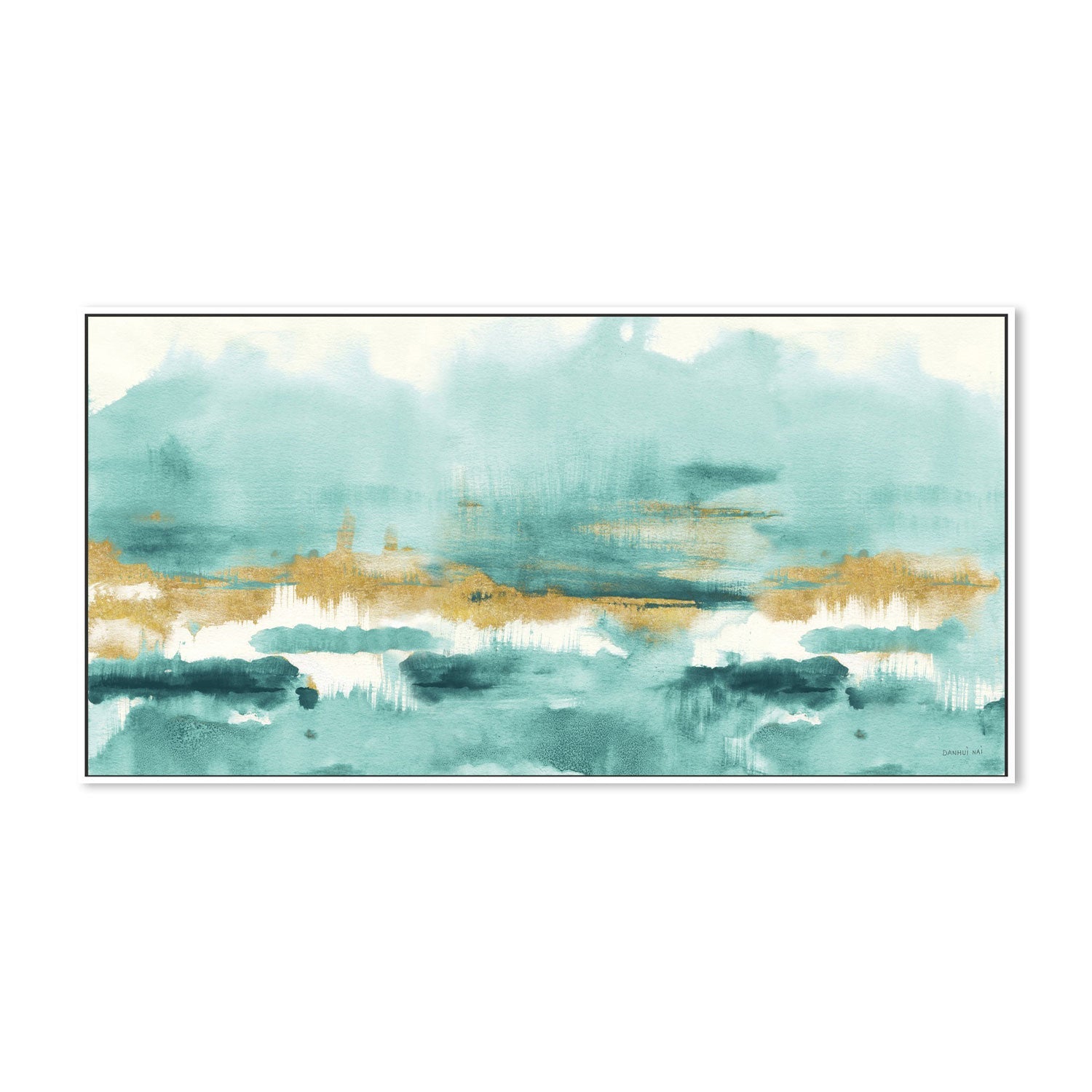 wall-art-print-canvas-poster-framed-Blue Saffron-by-Danhui Nai-Gioia Wall Art