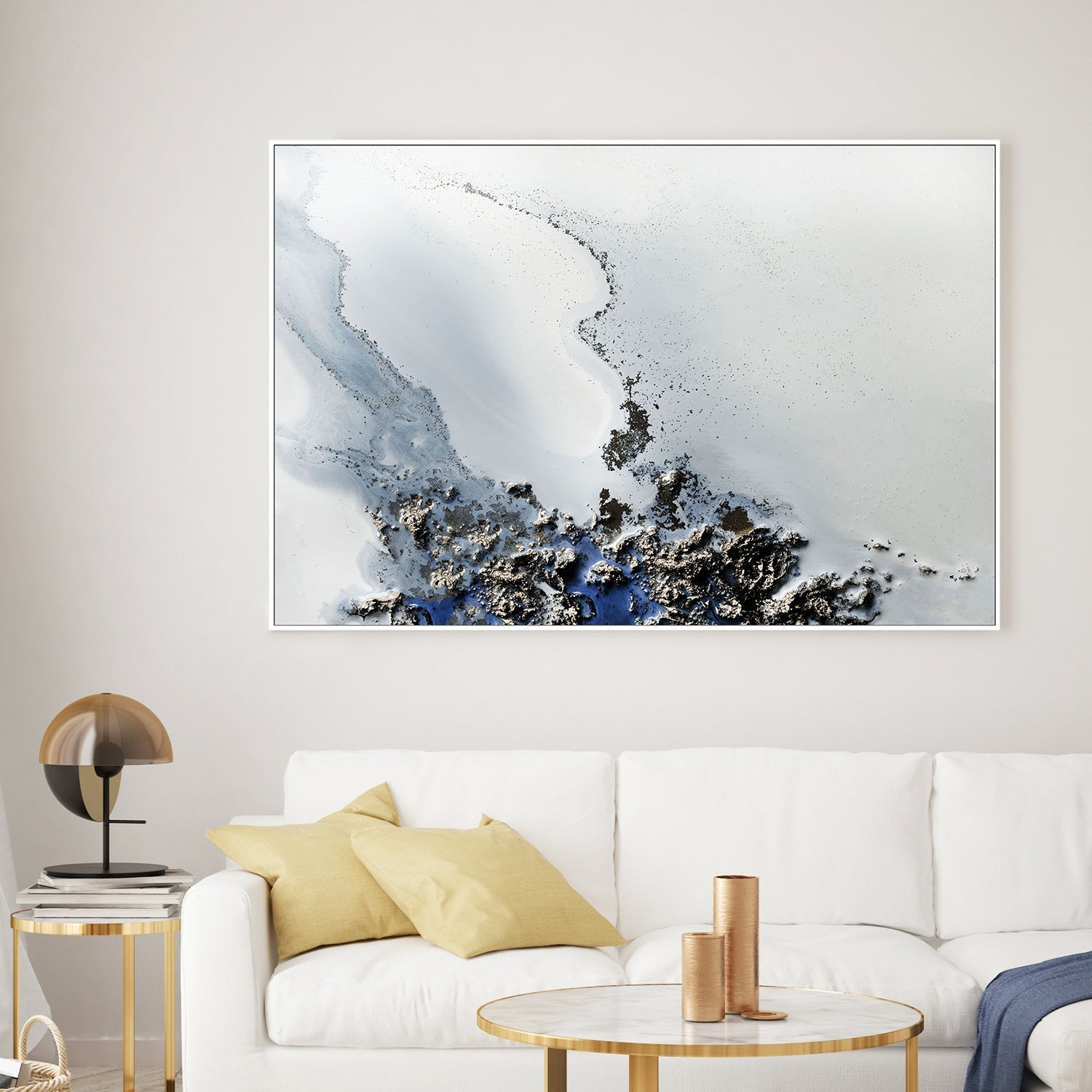 wall-art-print-canvas-poster-framed-Blue Shift , By Petra Meikle-2