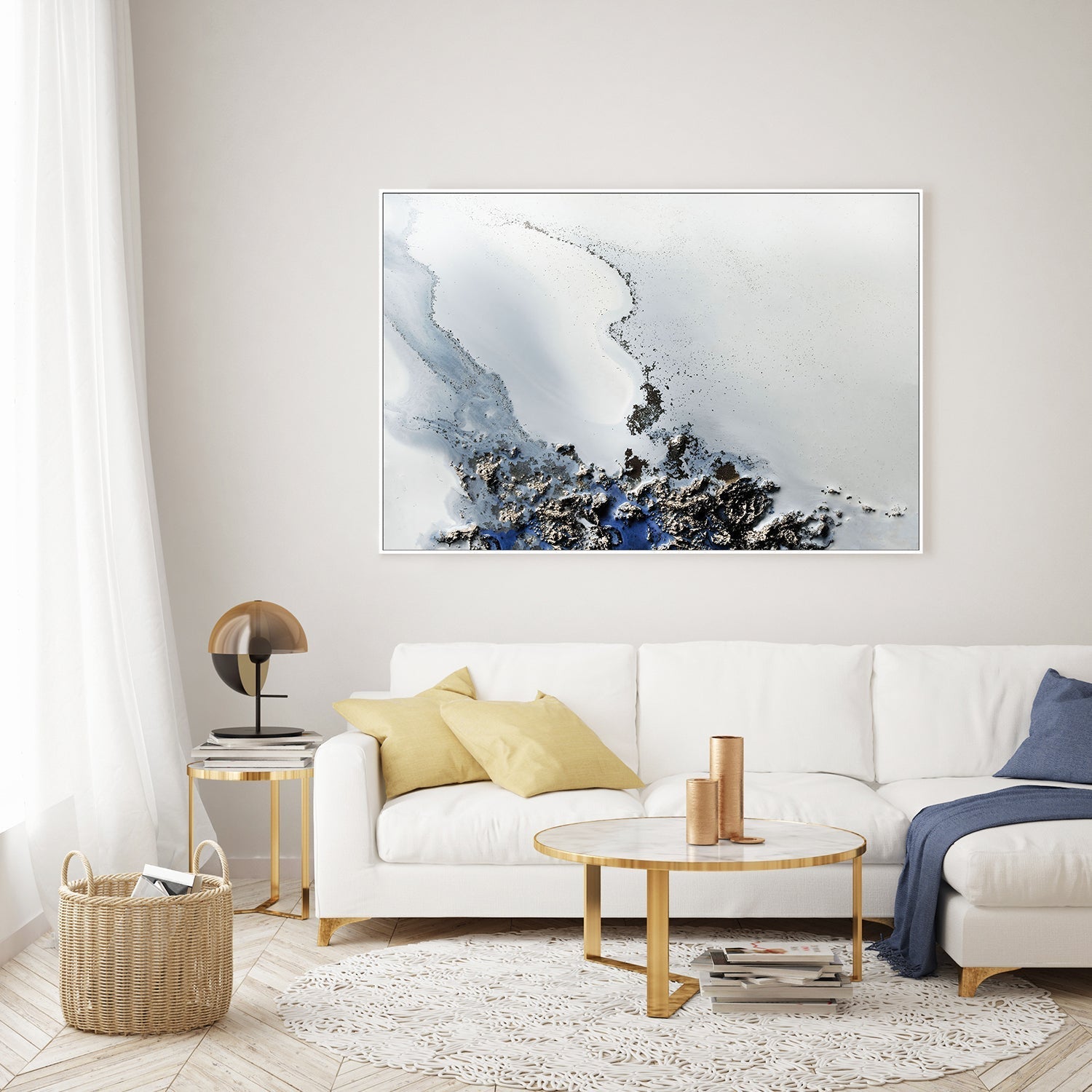 wall-art-print-canvas-poster-framed-Blue Shift , By Petra Meikle-7