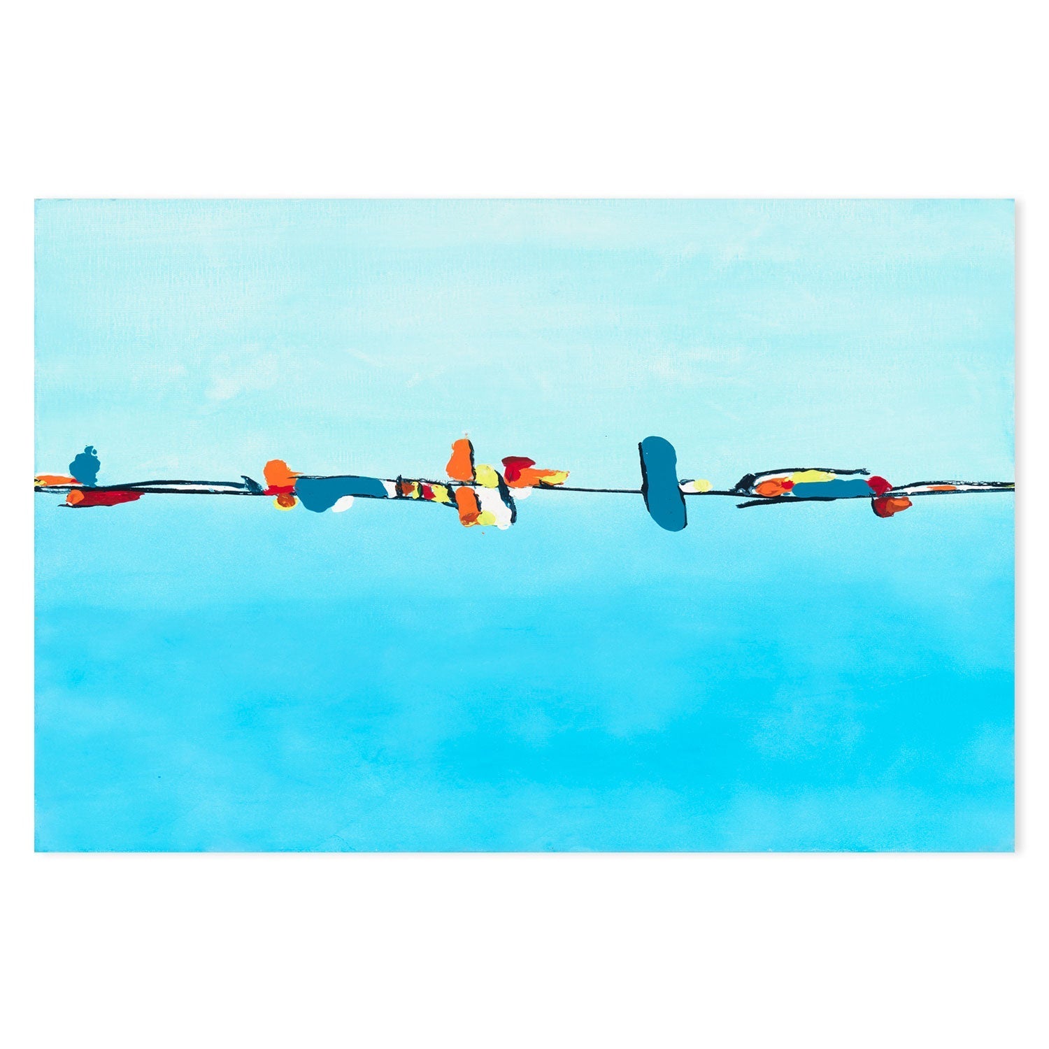 wall-art-print-canvas-poster-framed-Blue Skies , By Belinda Stone-GIOIA-WALL-ART