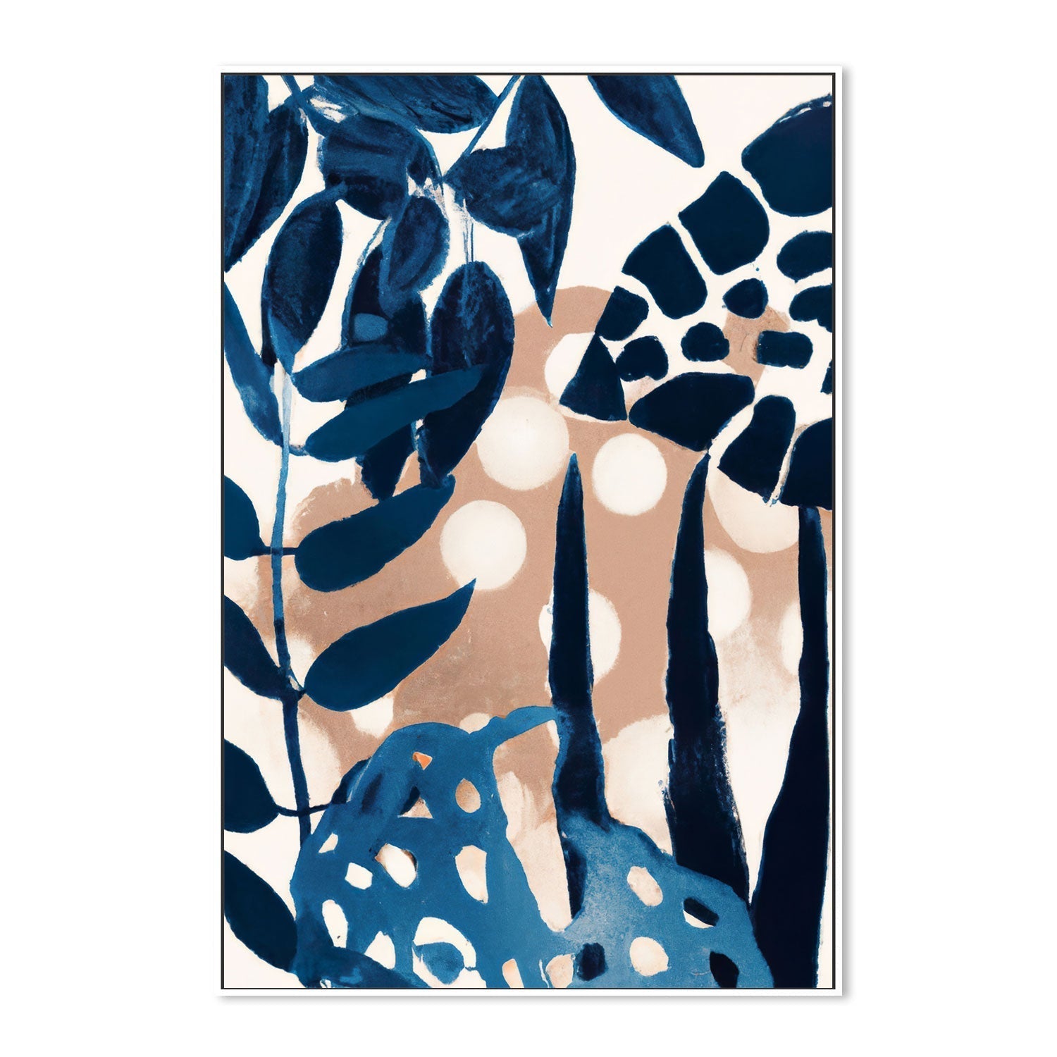 wall-art-print-canvas-poster-framed-Blue Tropics , By Pictufy-5