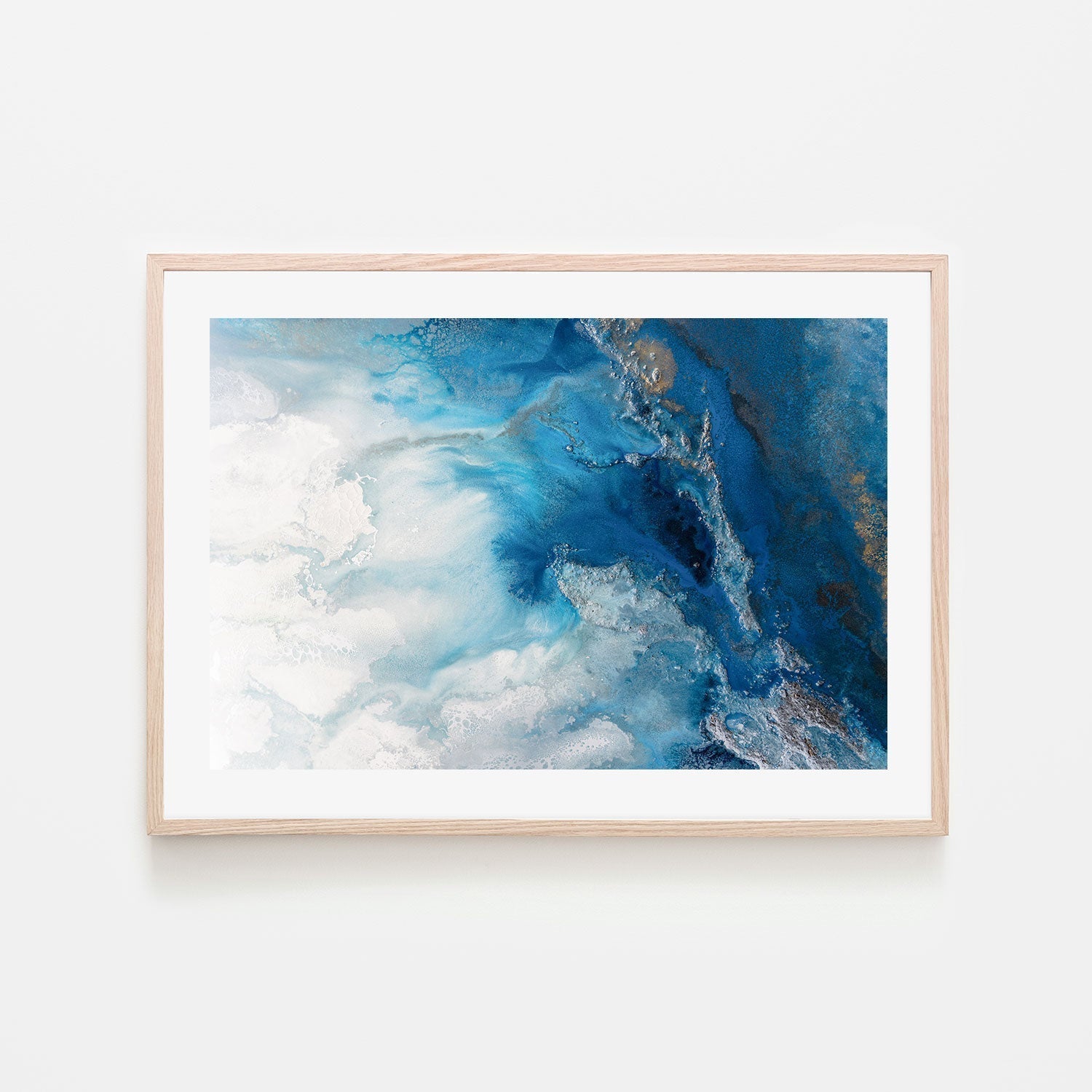wall-art-print-canvas-poster-framed-Blue Waters , By Petra Meikle-GIOIA-WALL-ART
