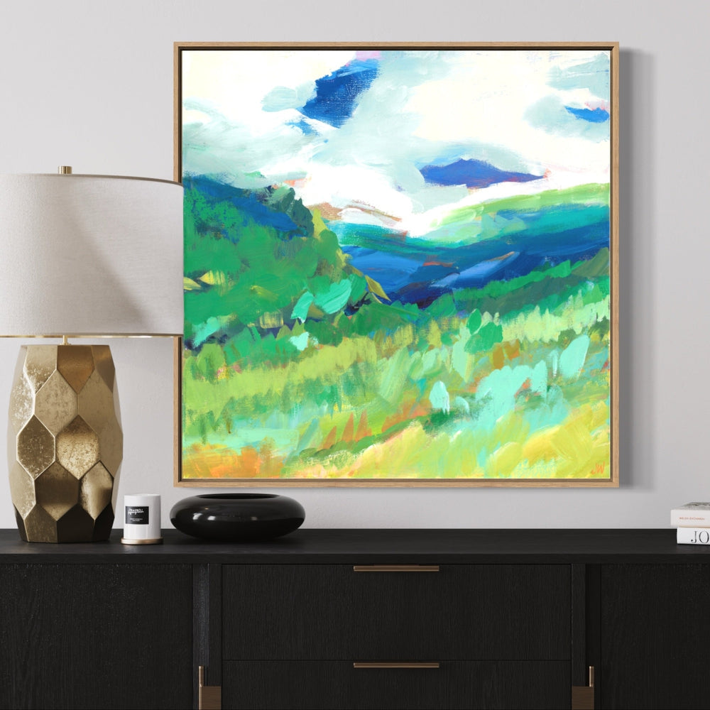 wall-art-print-canvas-poster-framed-Bluegrass-by-Jenny Westenhofer Art-Gioia Wall Art