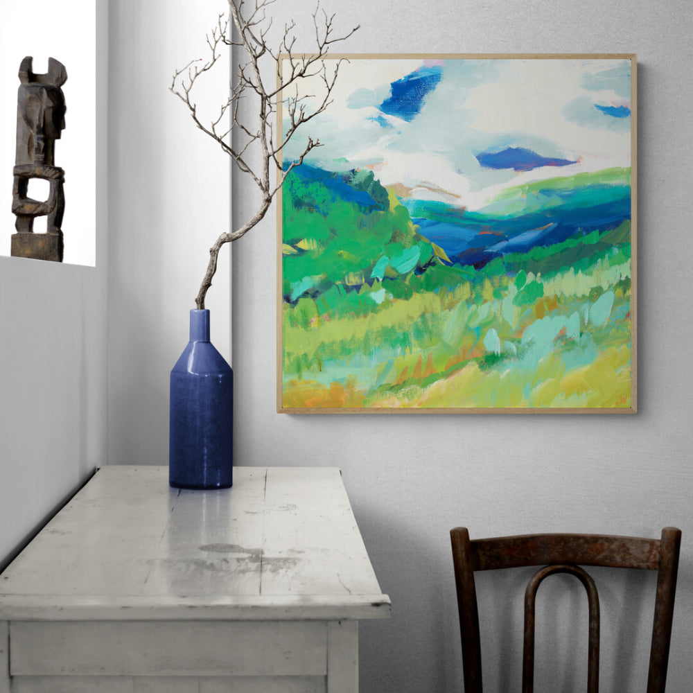 wall-art-print-canvas-poster-framed-Bluegrass-by-Jenny Westenhofer Art-Gioia Wall Art