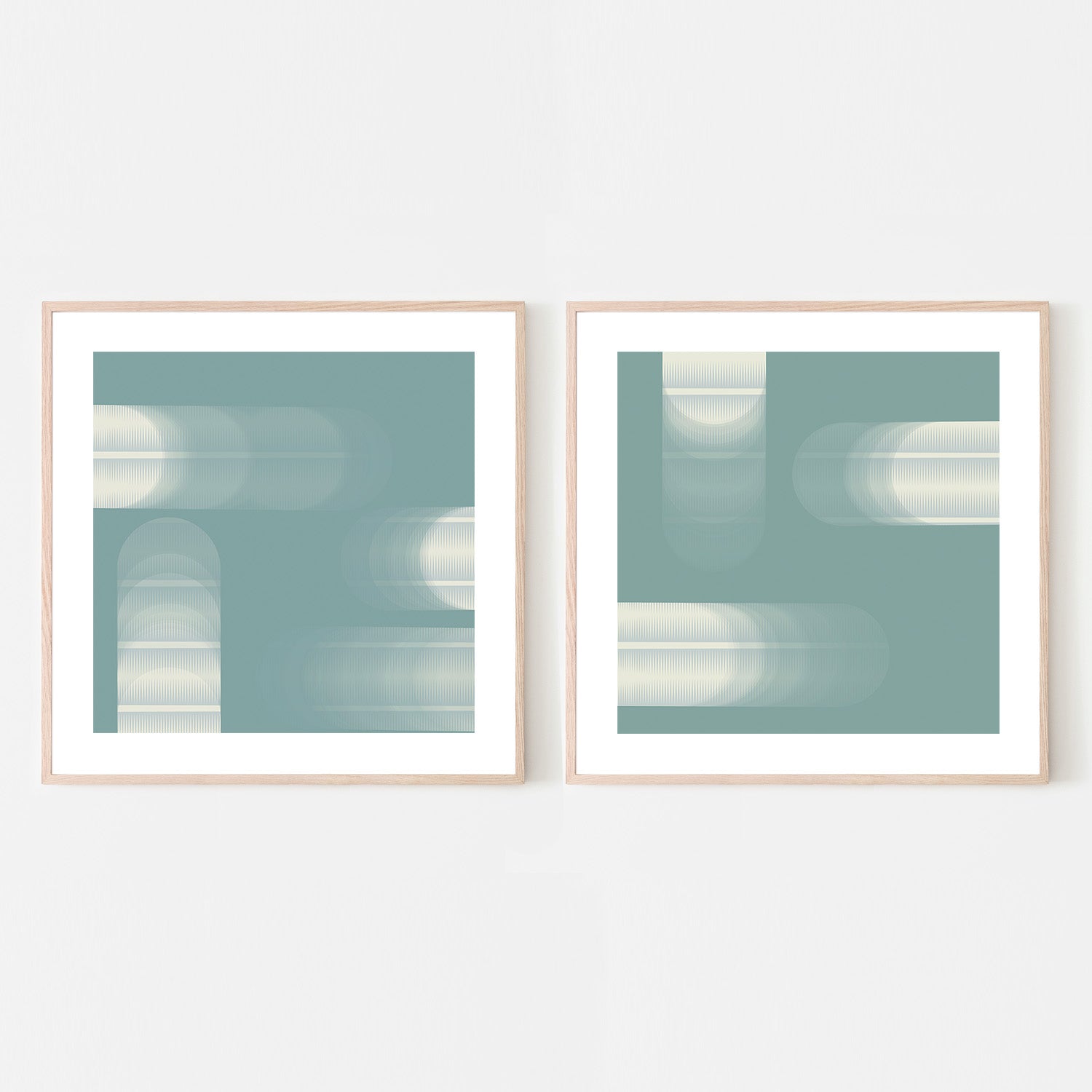 wall-art-print-canvas-poster-framed-Blurred Motion, Style A & B, Set Of 2 , By JL Design-6