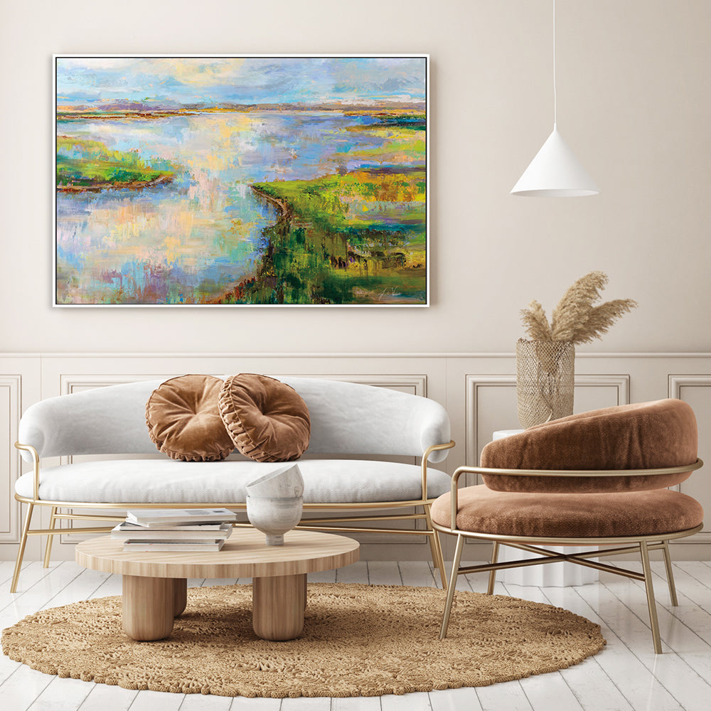 wall-art-print-canvas-poster-framed-Blush-by-Jeanette Vertentes-Gioia Wall Art