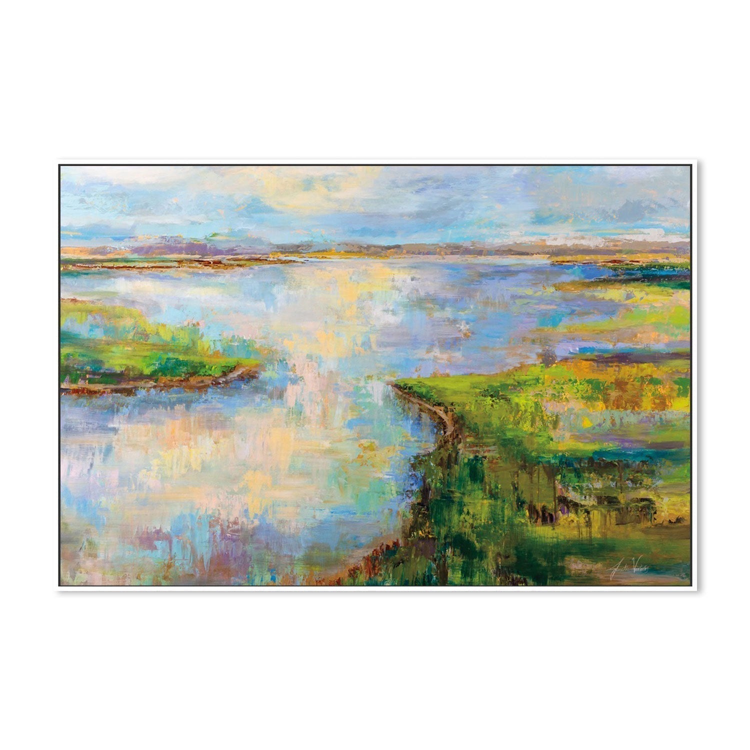wall-art-print-canvas-poster-framed-Blush-by-Jeanette Vertentes-Gioia Wall Art