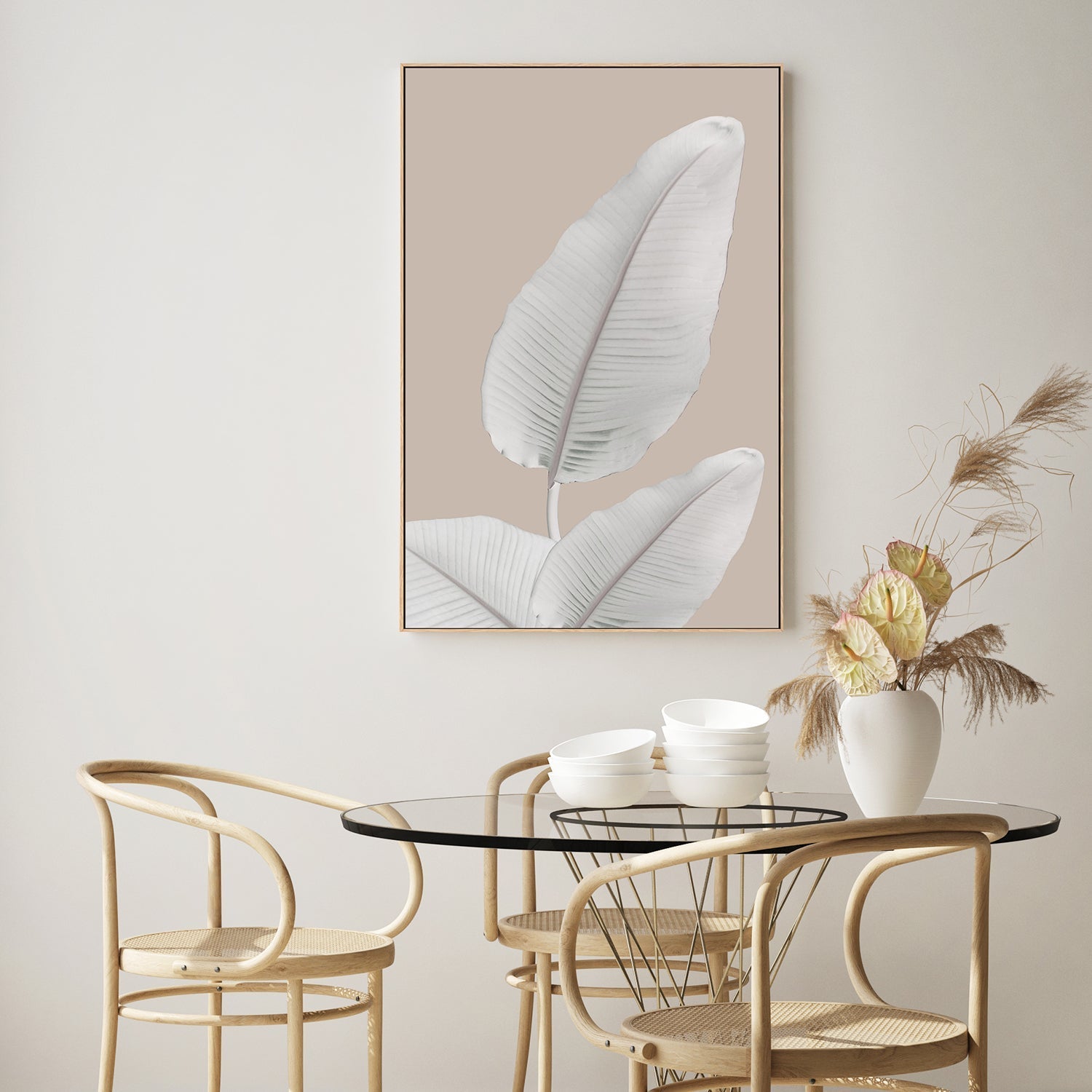 wall-art-print-canvas-poster-framed-Blush Paradise, Style B , By Danny Singh-7