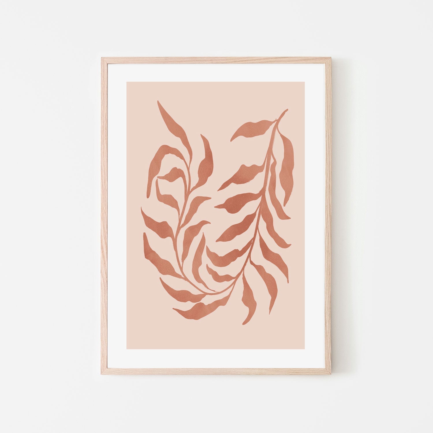 wall-art-print-canvas-poster-framed-Blush Seaweed, Style C , By Nina Blue-6