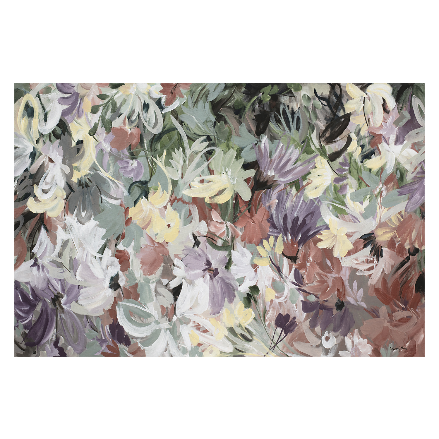 wall-art-print-canvas-poster-framed-Blushing Blooms , By Amber Gittins-1