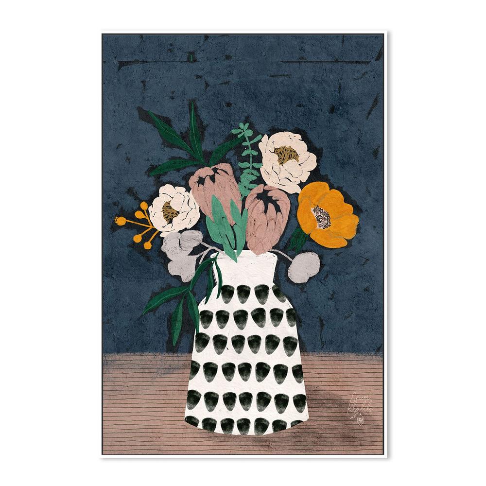 wall-art-print-canvas-poster-framed-Bohemian Floral Bouquet-5